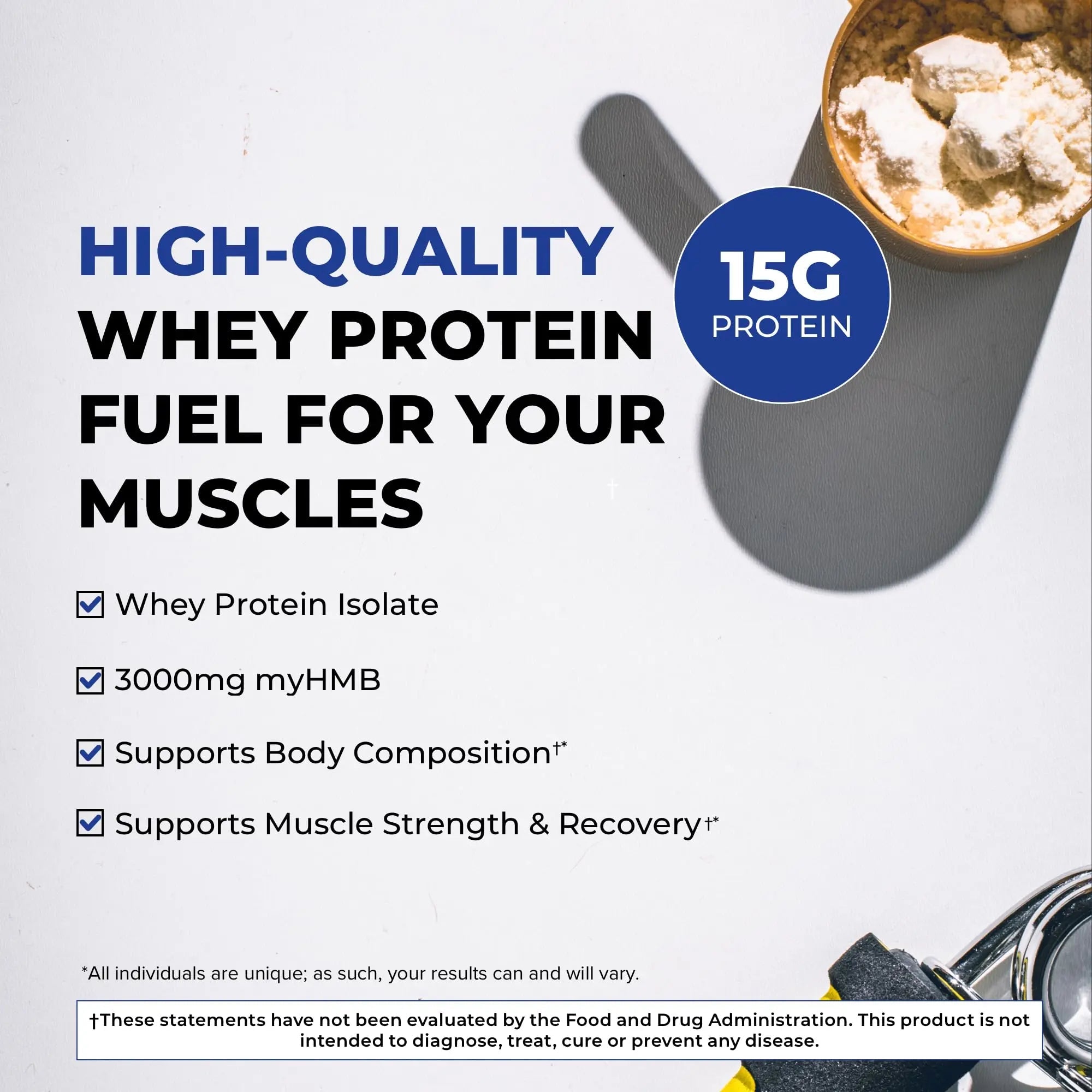 POWERLIFE Tony Horton High Impact Grass Fed Whey Protein with 3000 MG of HMB POWERLIFE Au supplements