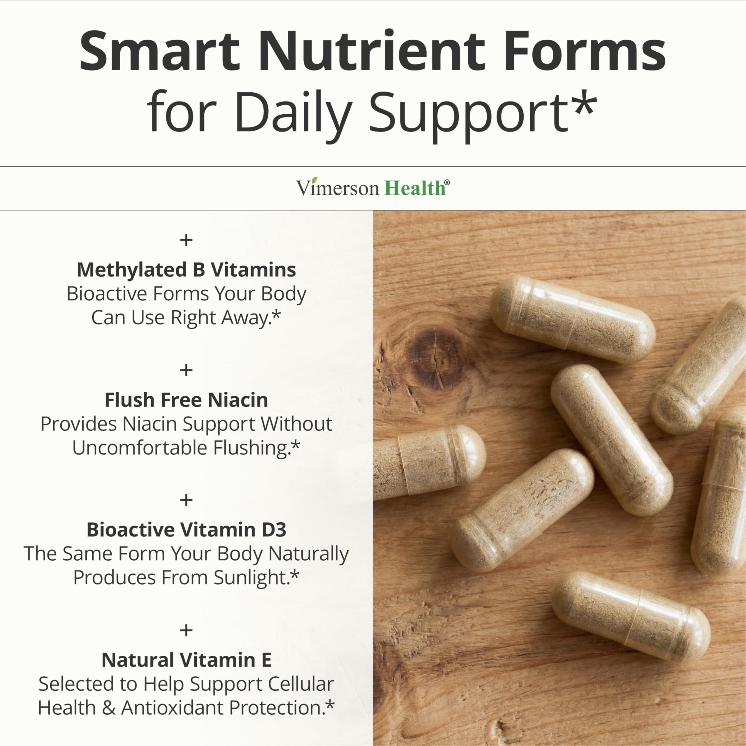 Multivitamin for Women with Methylated Vitamins and Chelated Minerals for Energy, Focus and Immune Health