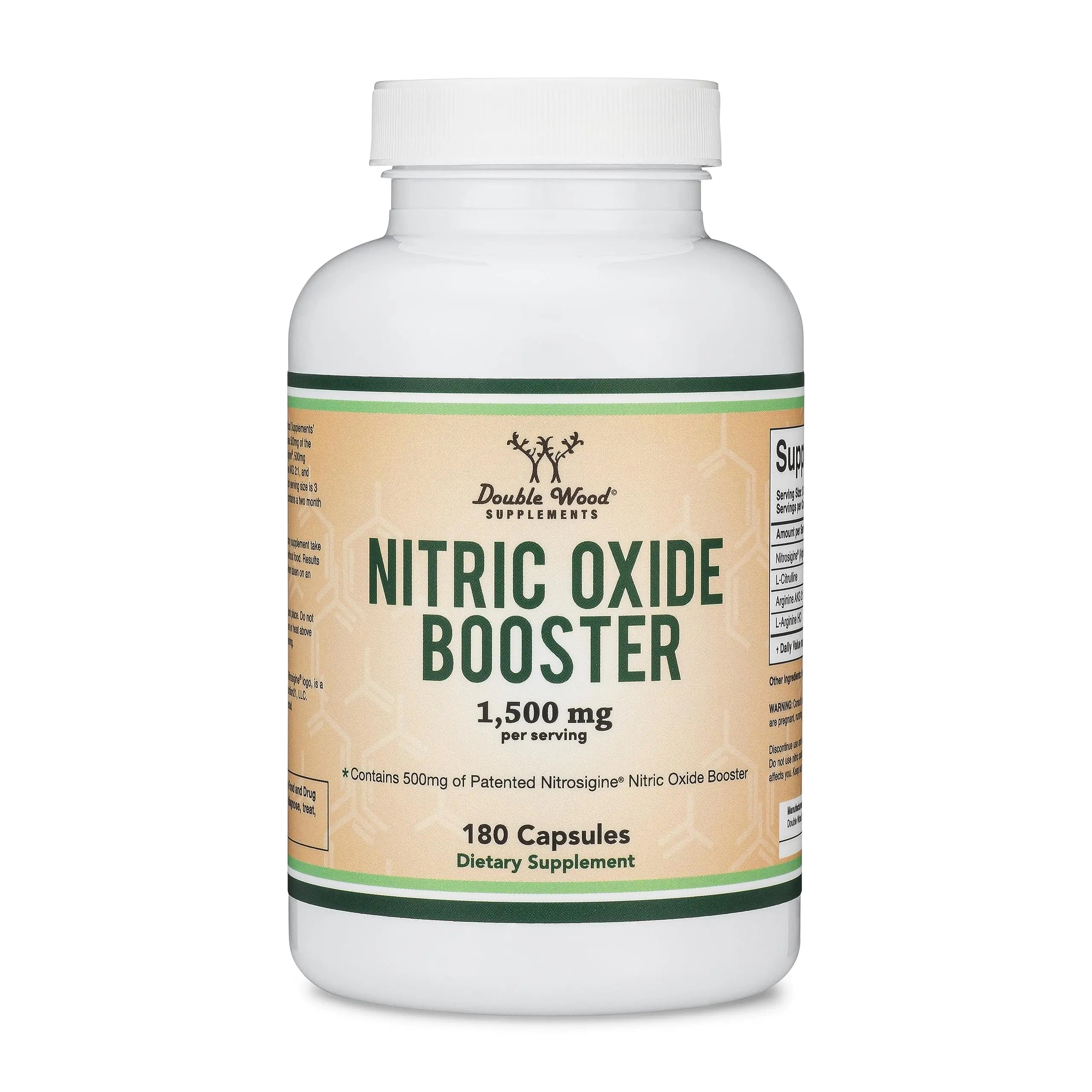 Nitric Oxide Supplement (Stim Free Pre Workout) - Nitric Oxide Booster with Nitrosigine Double Wood Supplements Au supplements