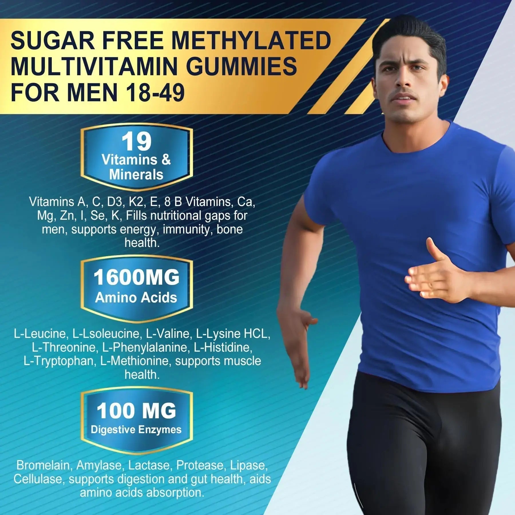 Nextdia Mens Multivitamin Gummies 60 Count + Womens Multivitamin Gummies 60 Count Nextdia Au supplements