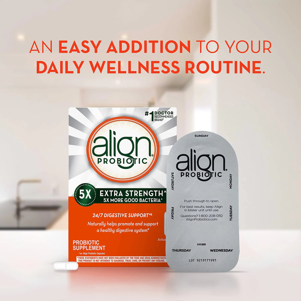 Align Probiotic Extra Strength, Probiotics for Women and Men, #1 Doctor Recommended Align Au supplements