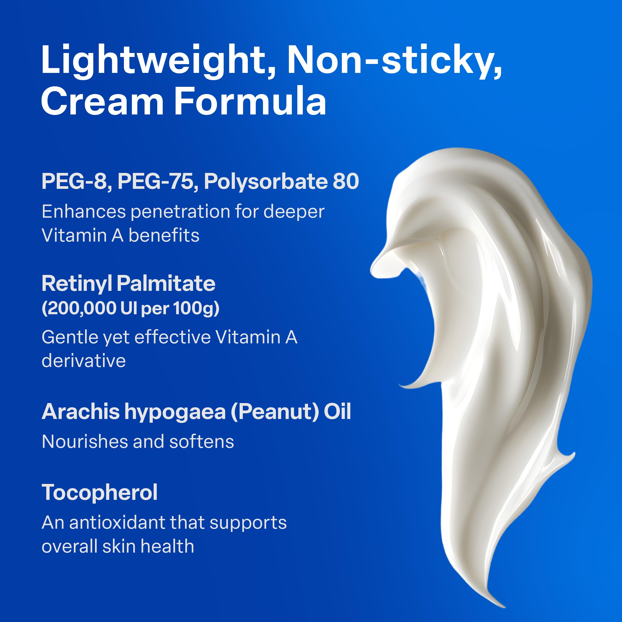 A313 French Pharmacy Vitamin A (Retinoids) Lightweight Face Cream for Anti-Aging, Reduce Wrinkles, Prevents Acne Breakouts