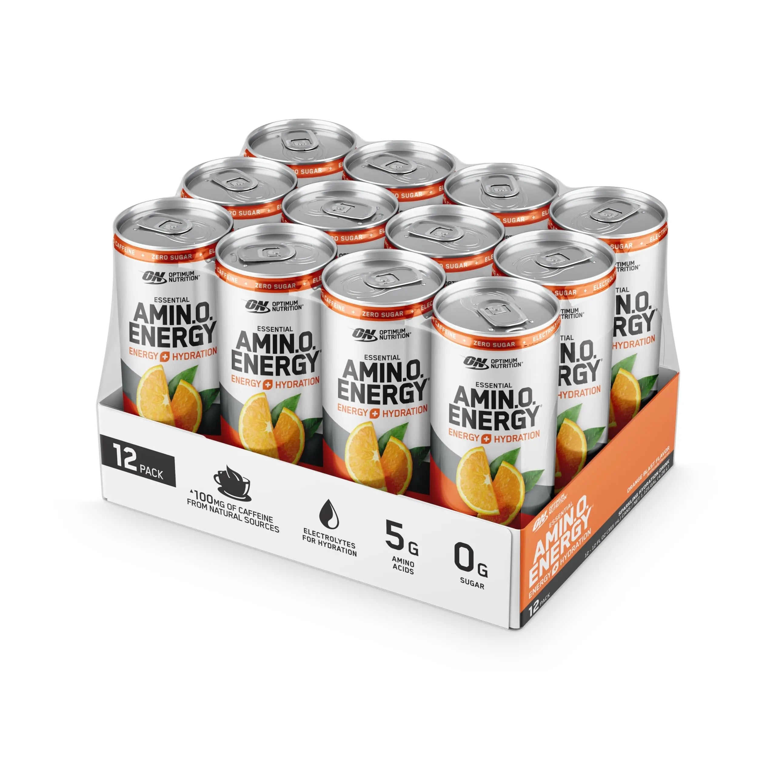 Optimum Nutrition Amino Energy Sparkling Hydration Drink, Electrolytes, Caffeine, Amino Optimum Nutrition Au supplements