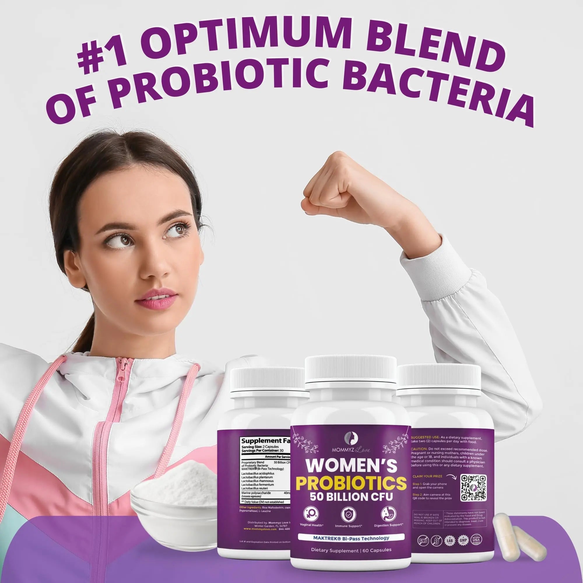 Probiotics for Women Digestive Health + Vaginal Probiotics for Vaginal Odor Control, Balanced PH Levels Mommyz Love Au supplements