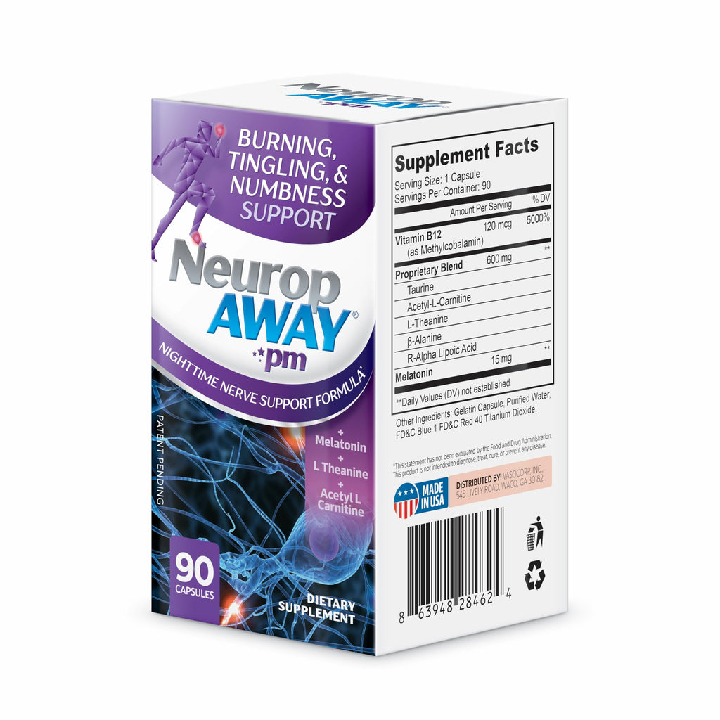 NeuropAWAY Nerve Support PM | 90 Capsules NeuropAWAY Au supplements