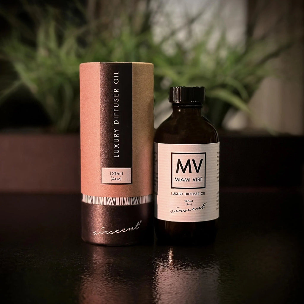 Miami Vibe Diffuser Oil - Air-Scent Fragrance for Aroma Oil Diffusers - 120 Milliliter (4 fl oz) Bottle Air-Scent Au supplements