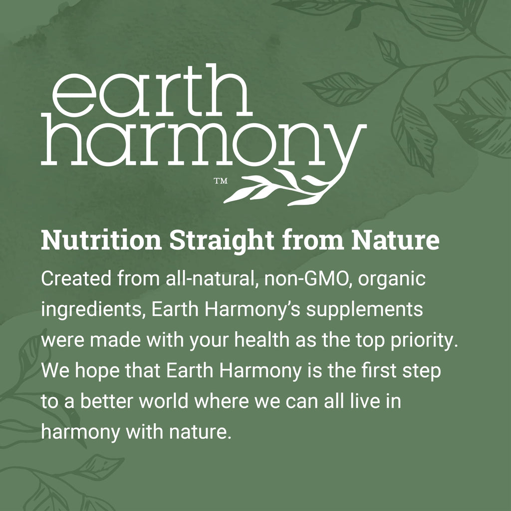 Earth Harmony Myo-Inositol & D-Chiro Inositol Supplement for Women, Ovarian & Hormone Balance for Women - Supports Normal Cycles, Fertility Supplement (120 Capsules) Earth Harmony Naturals Au supplements