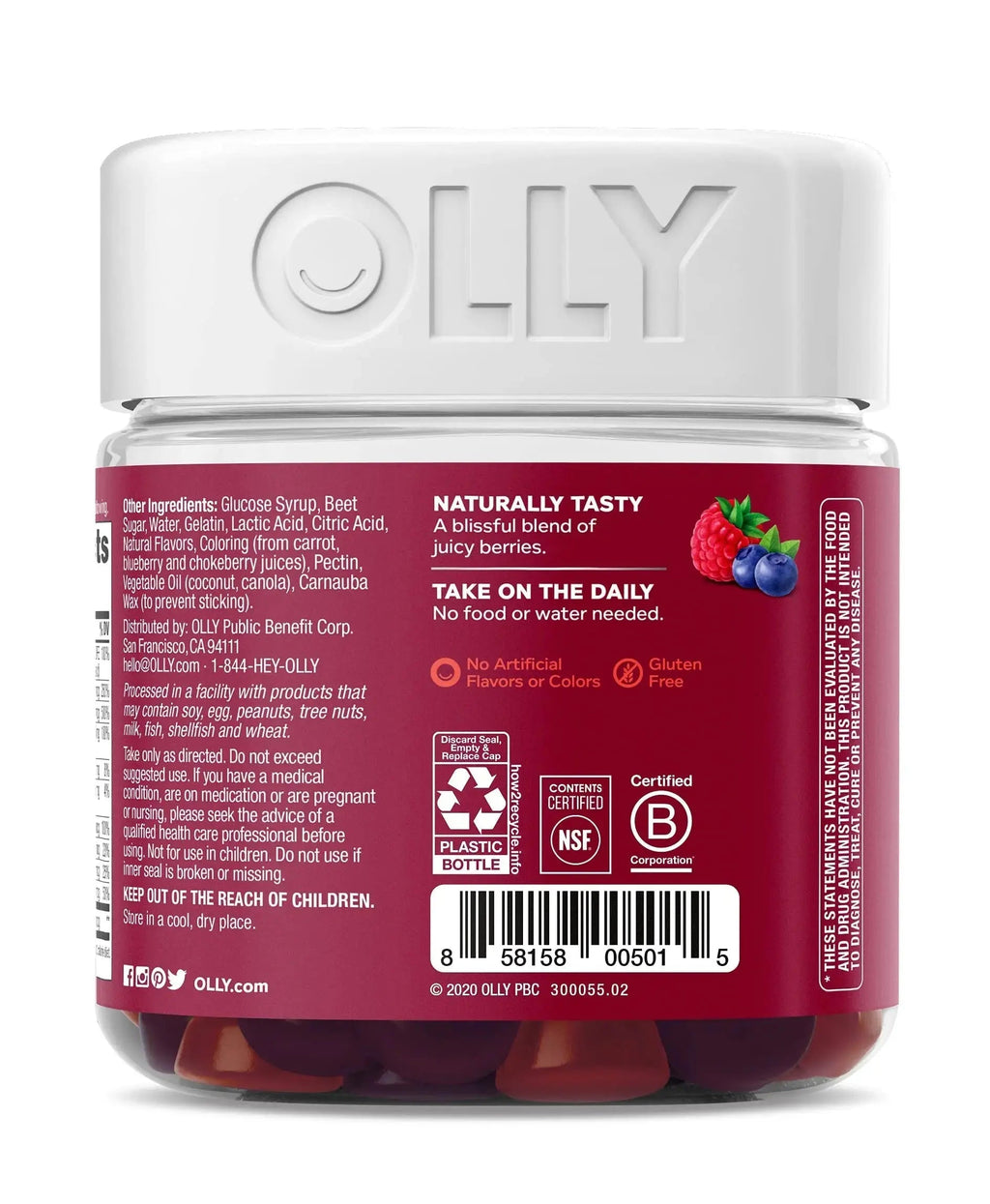 OLLY Gift, Family 2 Pack: Women's Multivitamin Gummy (90 Count), Kids Multivitamin + Probiotic Gummy (70 Count), Vitamins A, D, C, E, B, Chewable Supplement OLLY Au supplements