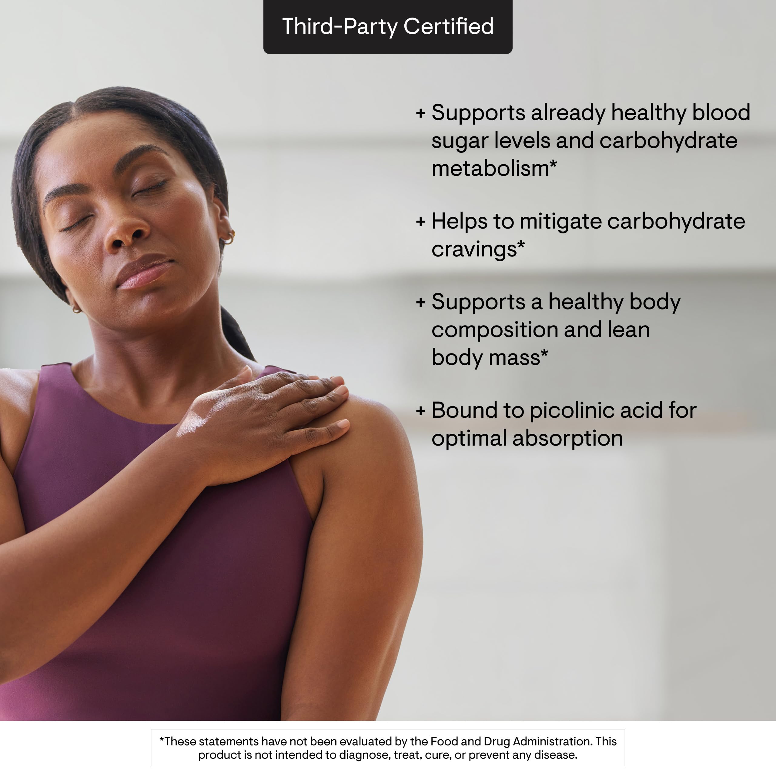 THORNE - Chromium Picolinate - Essential Mineral Supplement for Healthy Metabolism Support - Supports Carbohydrate Cravings*