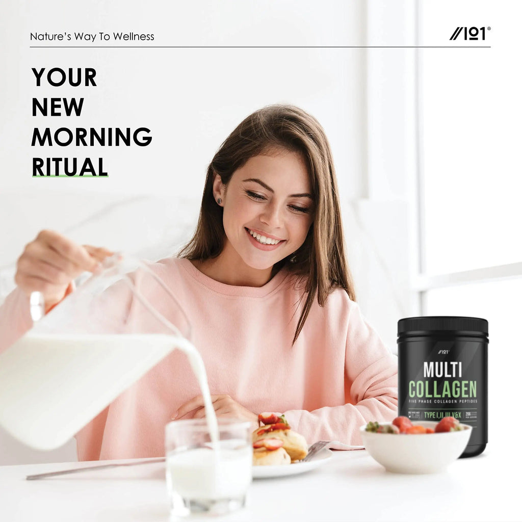 Multi Collagen Protein Powder (400g) - Types I, II, III, V & X - Hydrolyzed Grass Fed Bovine, Wild Caught Fish ALPHA01 Au supplements