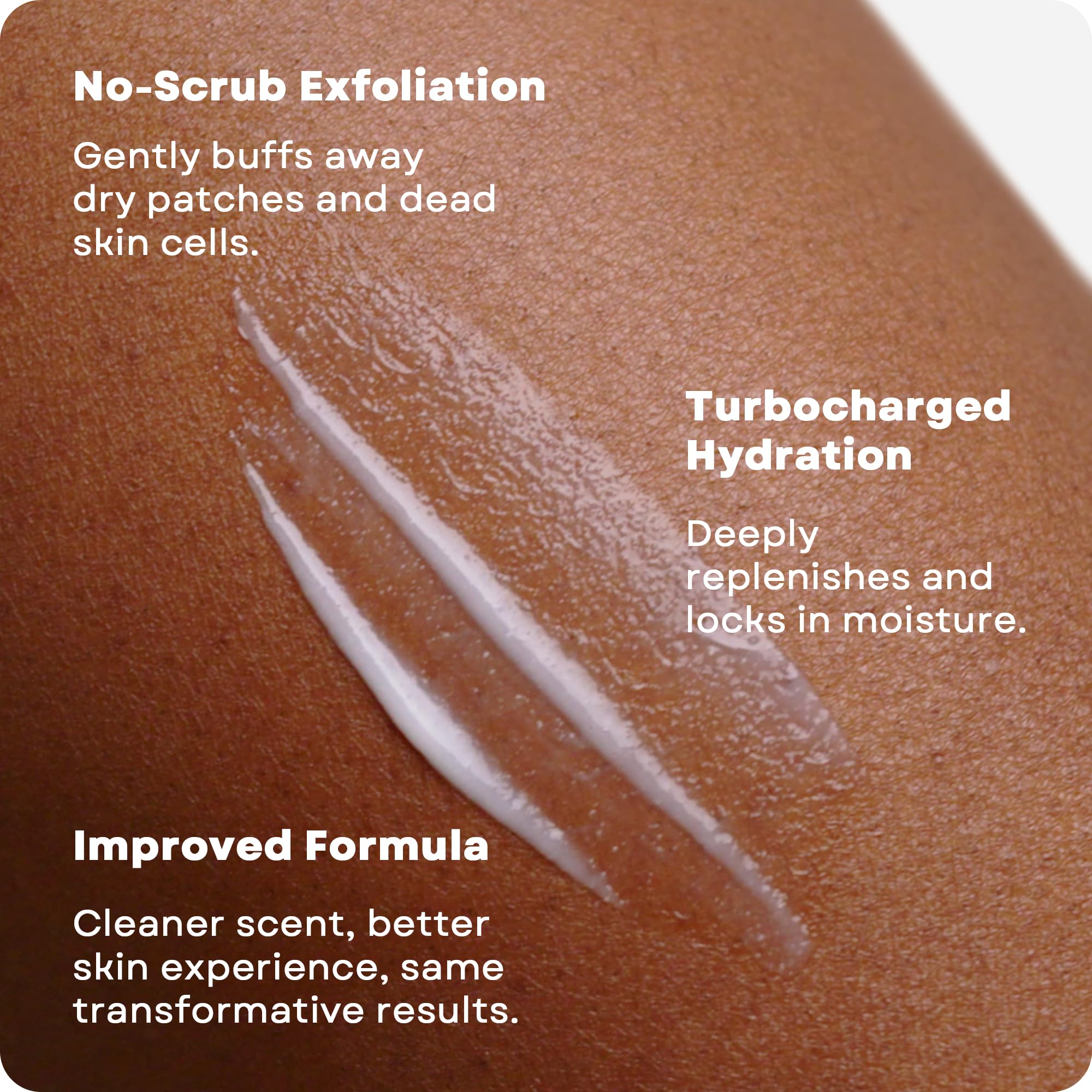 AmLactin Daily Nourish Therapeutic Body Lotion for Dry Skin - No-Scrub Exfoliator and Moisturizer 12% Lactic Acid Lotion