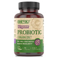 DEVA Vegan Probiotic Supplement - Pre, Pro, and Postbiotics for Digestive Health, 5 Billion CFU, Soil-Based, Spore-Forming, Dairy Free, FOS Prebiotics