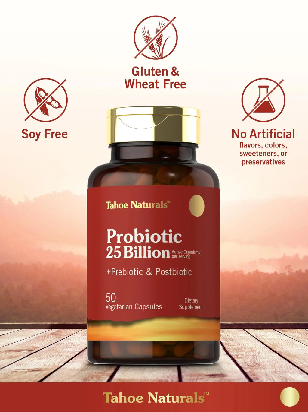Carlyle Prebiotic, Probiotic & Postbiotic | 25 Billion CFU | 60 Powder Pills | Men and Women Carlyle Au supplements