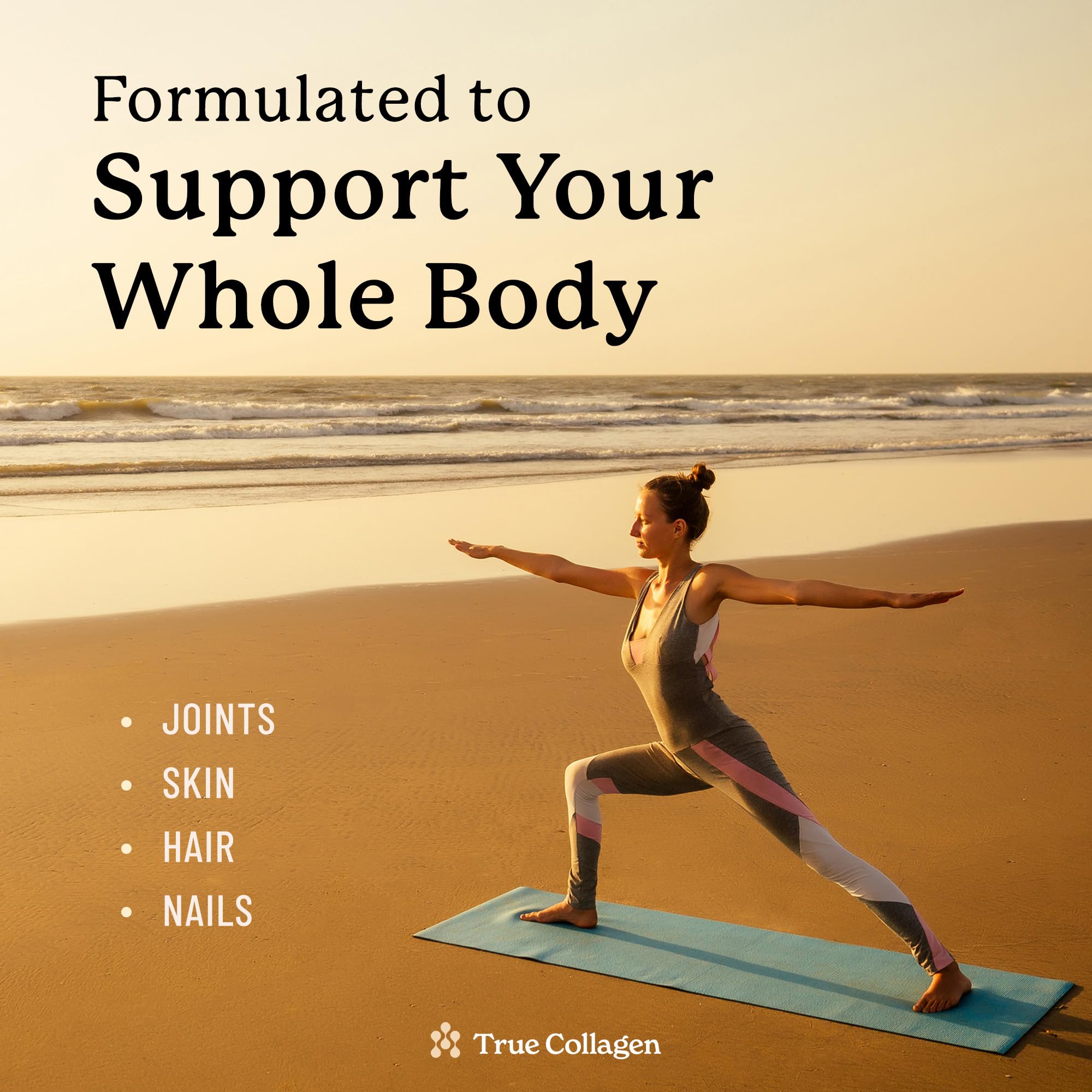 True Collagen Joints | 10,000 mg Hydrolyzed Collagen Liquid Supplement - 500 ml, 20 Day Supply | Glucosamine, MSM and Chondroitin for Healthy Joints | Fat-Free, Sugar-Free, 100% Natural Berry Flavor True Collagen Au supplements
