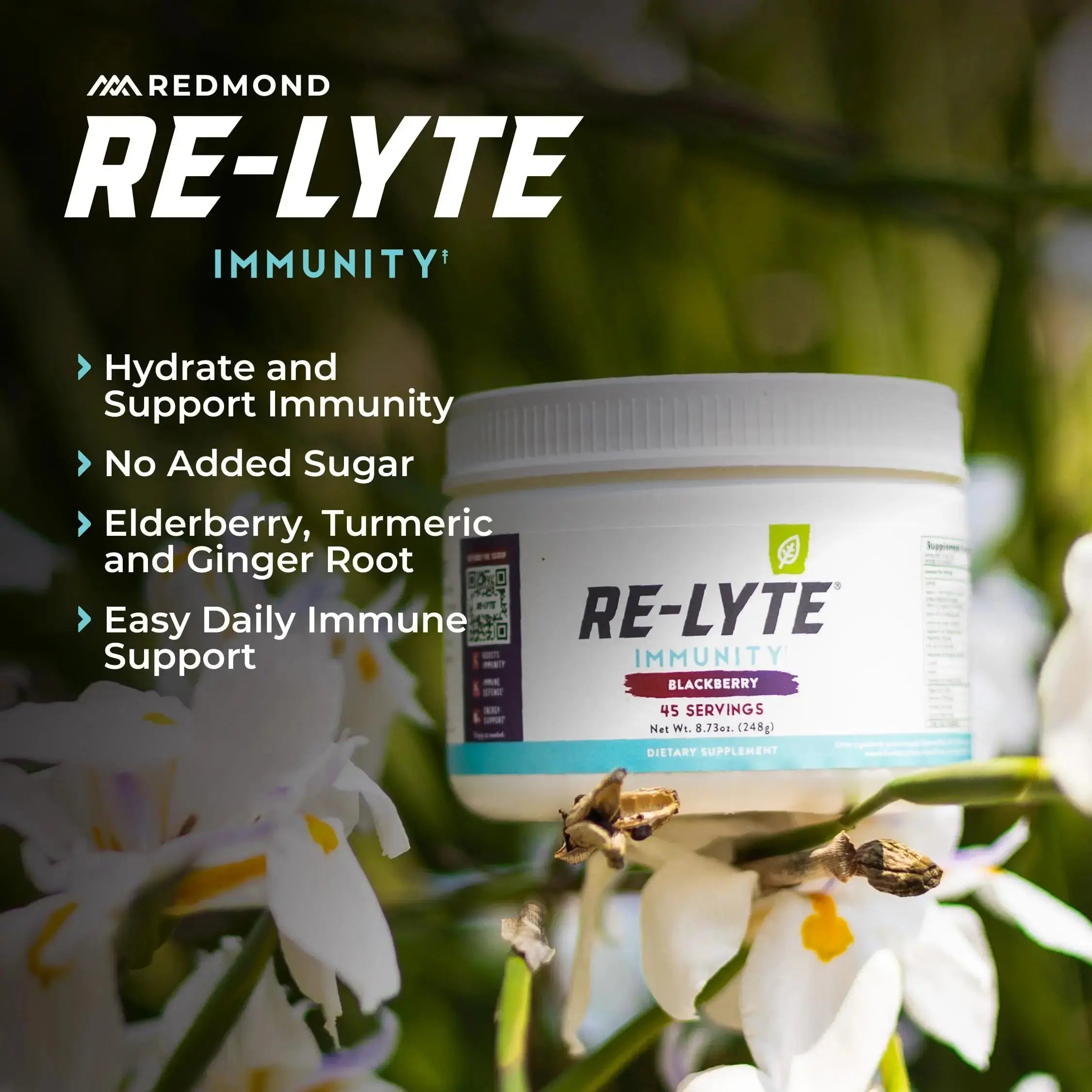 REDMOND Re-Lyte Immunity, Multivitamin Supplement Mix (BlackBerry) REDMOND Au supplements
