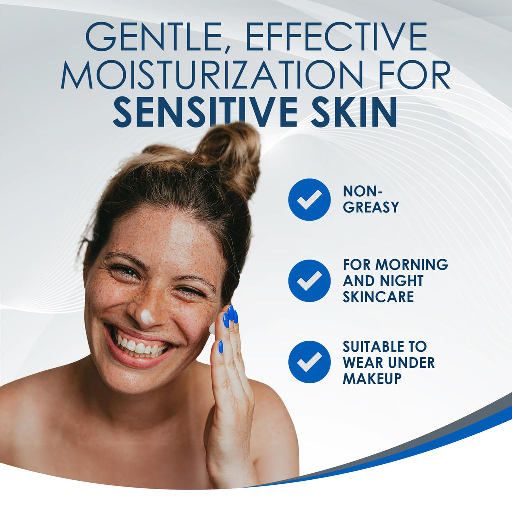 Vanicream Daily Facial Moisturizer With Ceramides and Hyaluronic Acid - Formulated