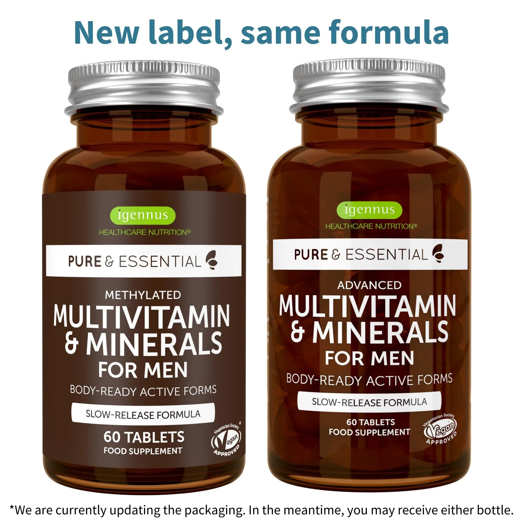 Igennus Methylated Men's Multivitamin with 22 Actives, All-Day Nutrient Delivery, Pure & Clean, Methylfolate & Methylcobalamin Igennus Healthcare Nutrition Au supplements