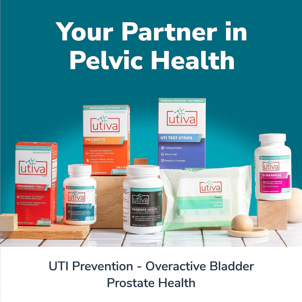 Szio+ Utiva Bladder Health - Control Supplement for Overactive Bladder and Lower Urinary Tract Health - Clinically Proven to Reduce Frequency and Urgency - 60 Capsules Szio+ Au supplements
