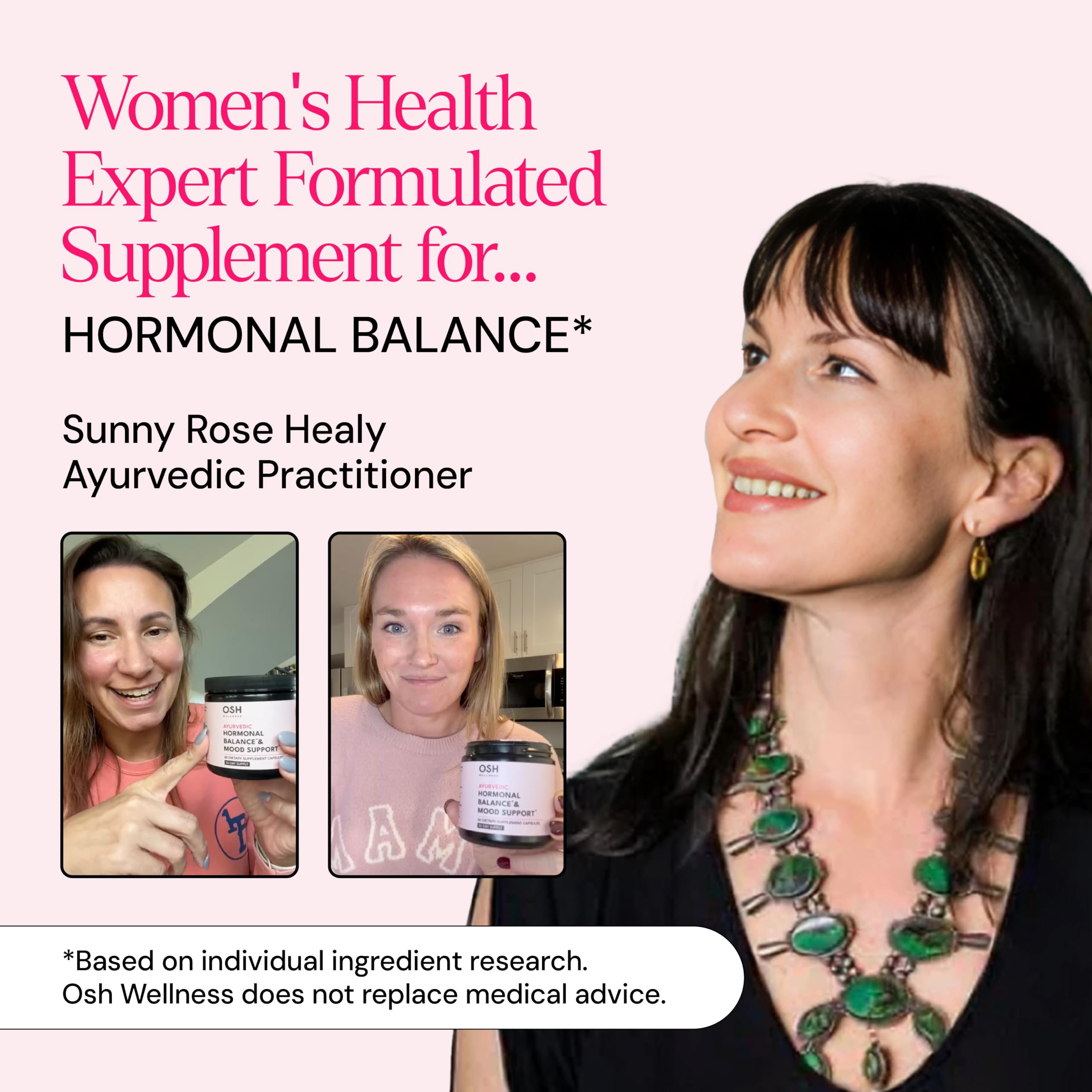 Ayurvedic Hormone Balance for Women | Cortisol Reducer | Mood, Energy, & Sleep Support | Regulates Estrogen | Stress Relief | Ashwagandha, Rhodiola, & Shatavari