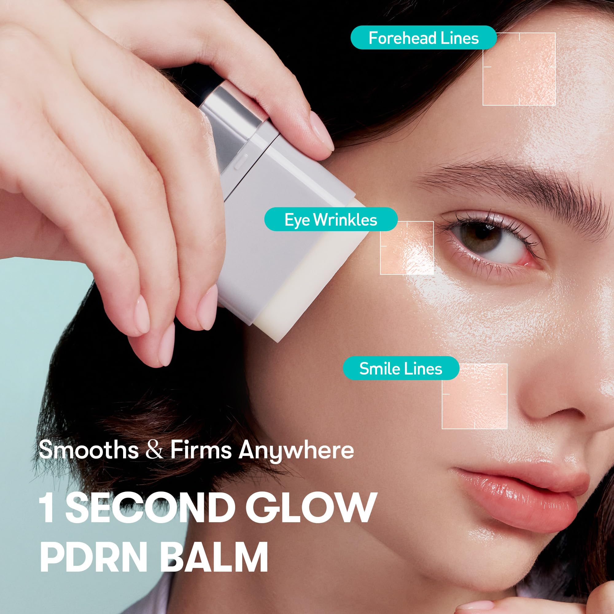 VT COSMETICS PDRN Essence Stick Balm, PDRN Collagen Multi Wrinkle Stick, All-in-One Eye & Neck Treatment