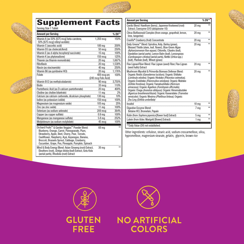 Nature’s Way Alive! Women’s 50+ Ultra Potency Complete Multivitamin Nature's Way Au supplements