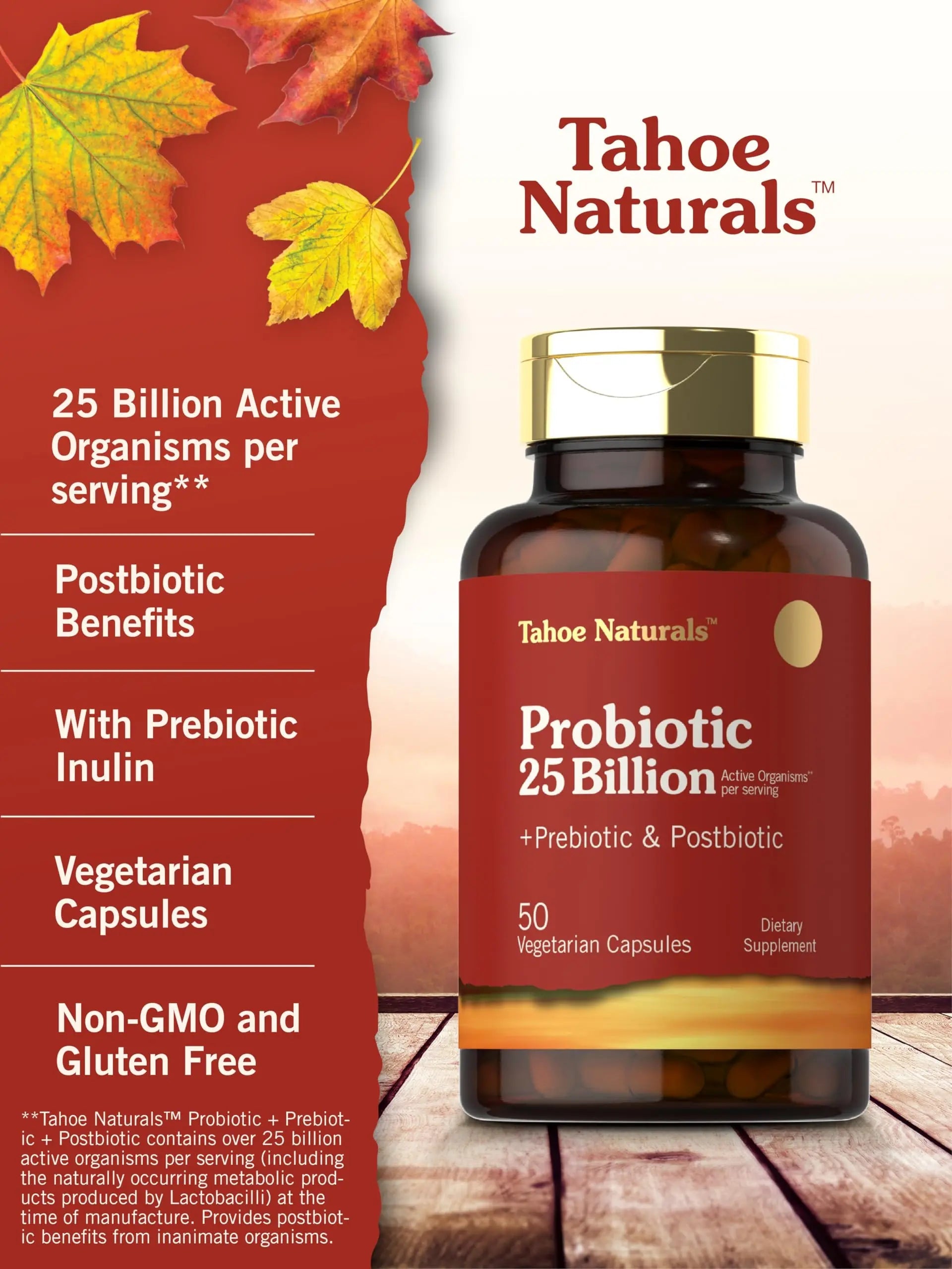 Carlyle Prebiotic, Probiotic & Postbiotic | 25 Billion CFU | 60 Powder Pills | Men and Women Carlyle Au supplements