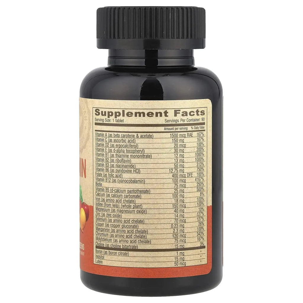 DEVA Tiny Tablets Vegan Multivitamins for Women & Men, Multivitamin with Iron, Mineral Supplement, Vitamin C, Vitamin B Complex DEVA Au supplements