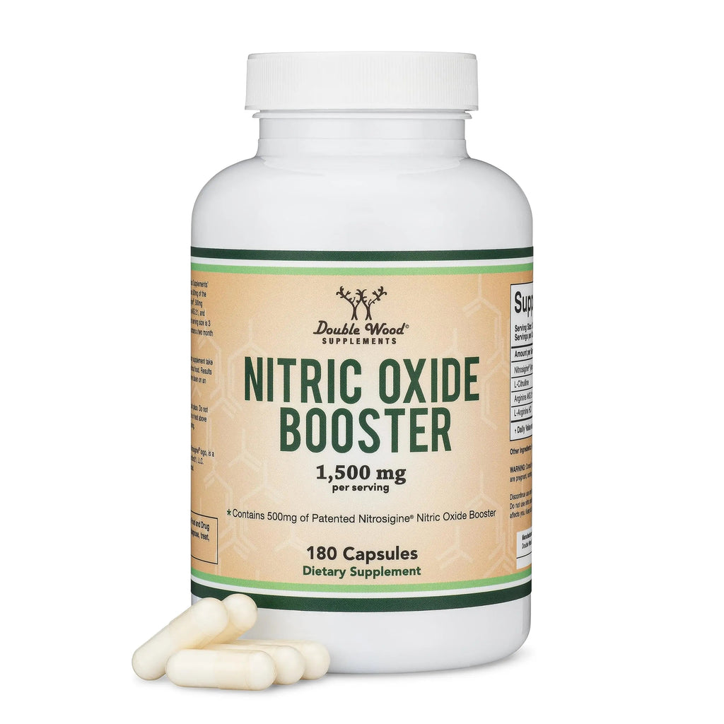 Nitric Oxide Supplement (Stim Free Pre Workout) - Nitric Oxide Booster with Nitrosigine Double Wood Supplements Au supplements