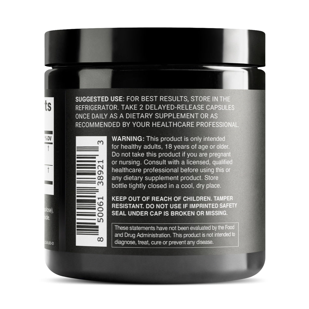 Toniiq 100 Billion CFU Lactobacillus Salivarius Probiotic - Highest Verified CFU Count - Third-Party Lab Tested for Potency - 60 Vegetarian Capsules - 30 Servings - TQ Verified Toniiq Au supplements