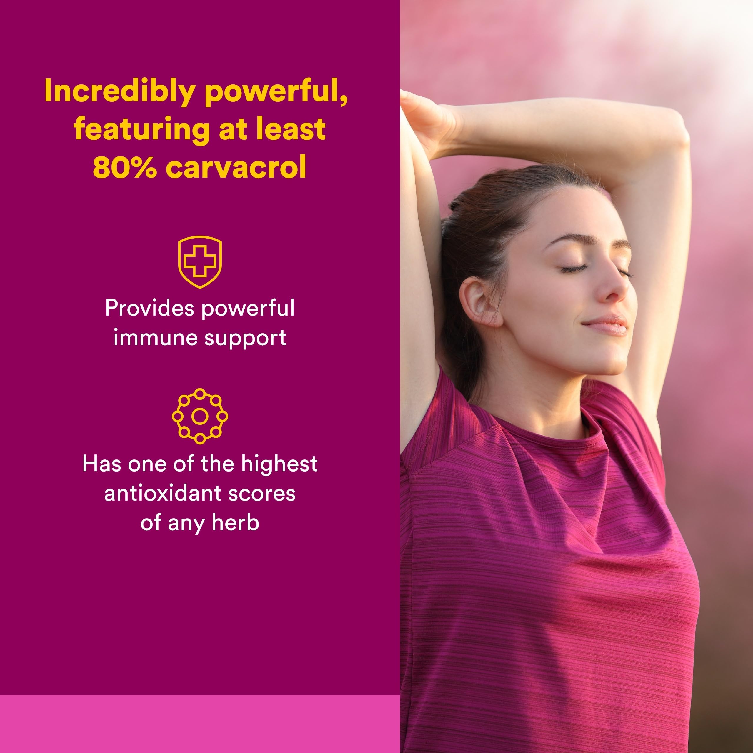 Natural Factors Oil of Oregano - Liquid Antioxidant Support Supplement for Immune Support - Easy Swallow Health Supplement