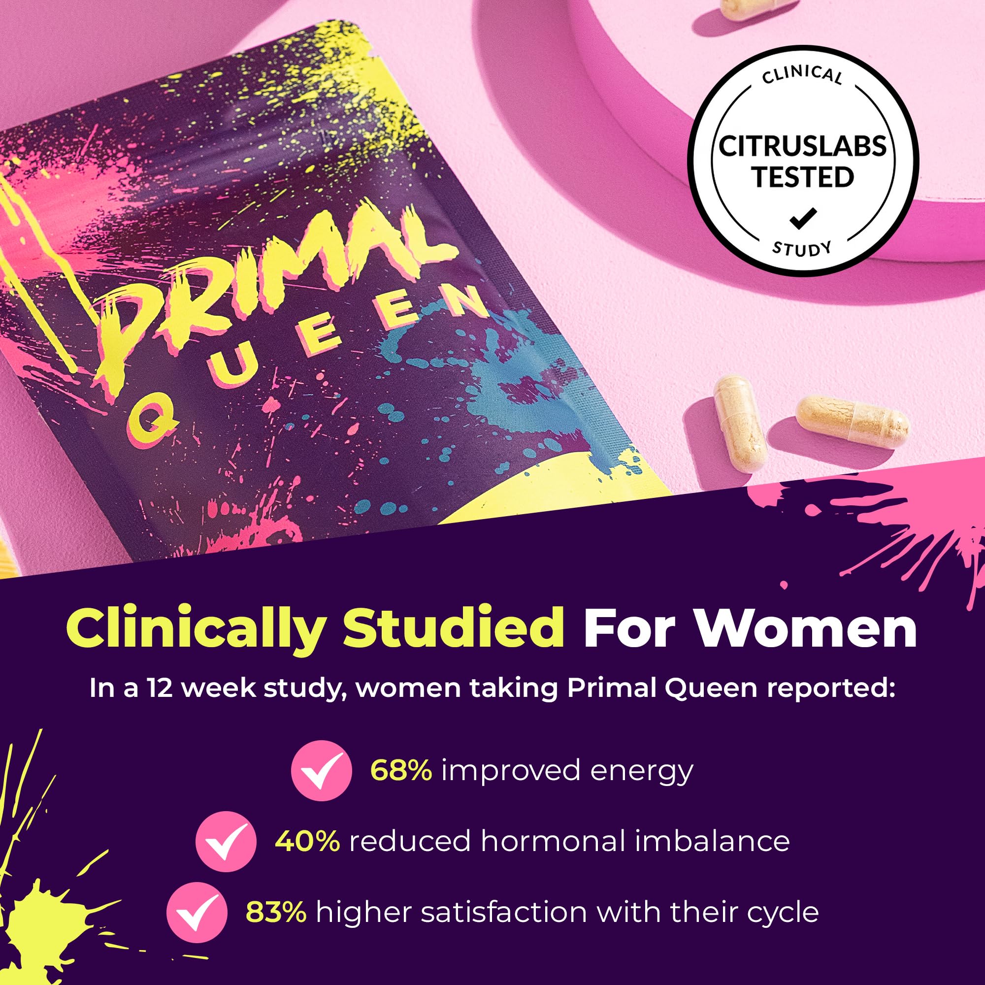Primal Queen Female-Optimized Beef Organ Superfood Supplement (Beef Liver, Kidney, Heart, & 3 More) - 100% Grass Fed, Pasture Raised - 3rd Party & Clinically Tested Primal Queen Au supplements