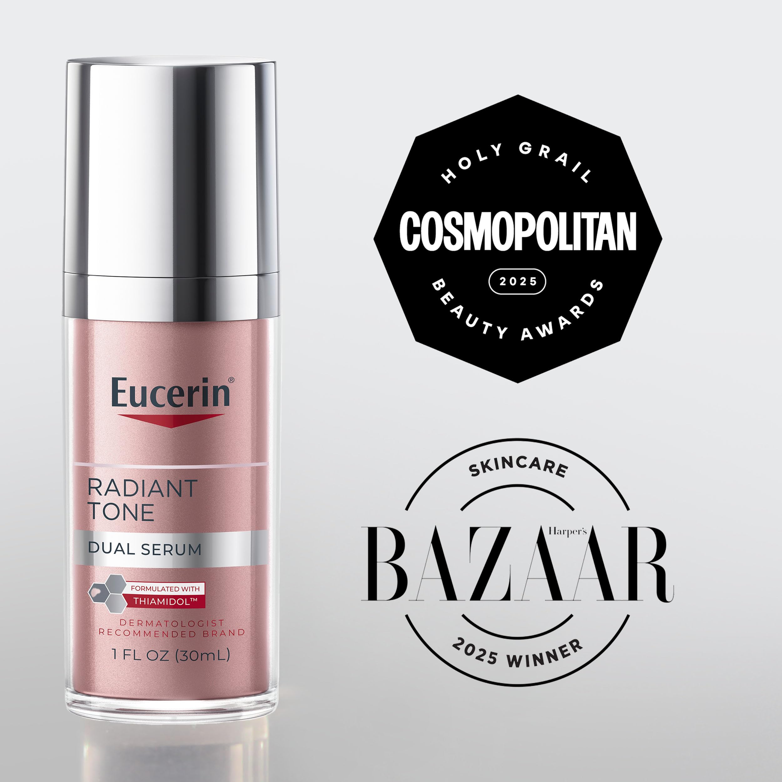 Eucerin Radiant Tone Dual Serum Dark Spot Corrector, Dark Spot Serum with Thiamidol