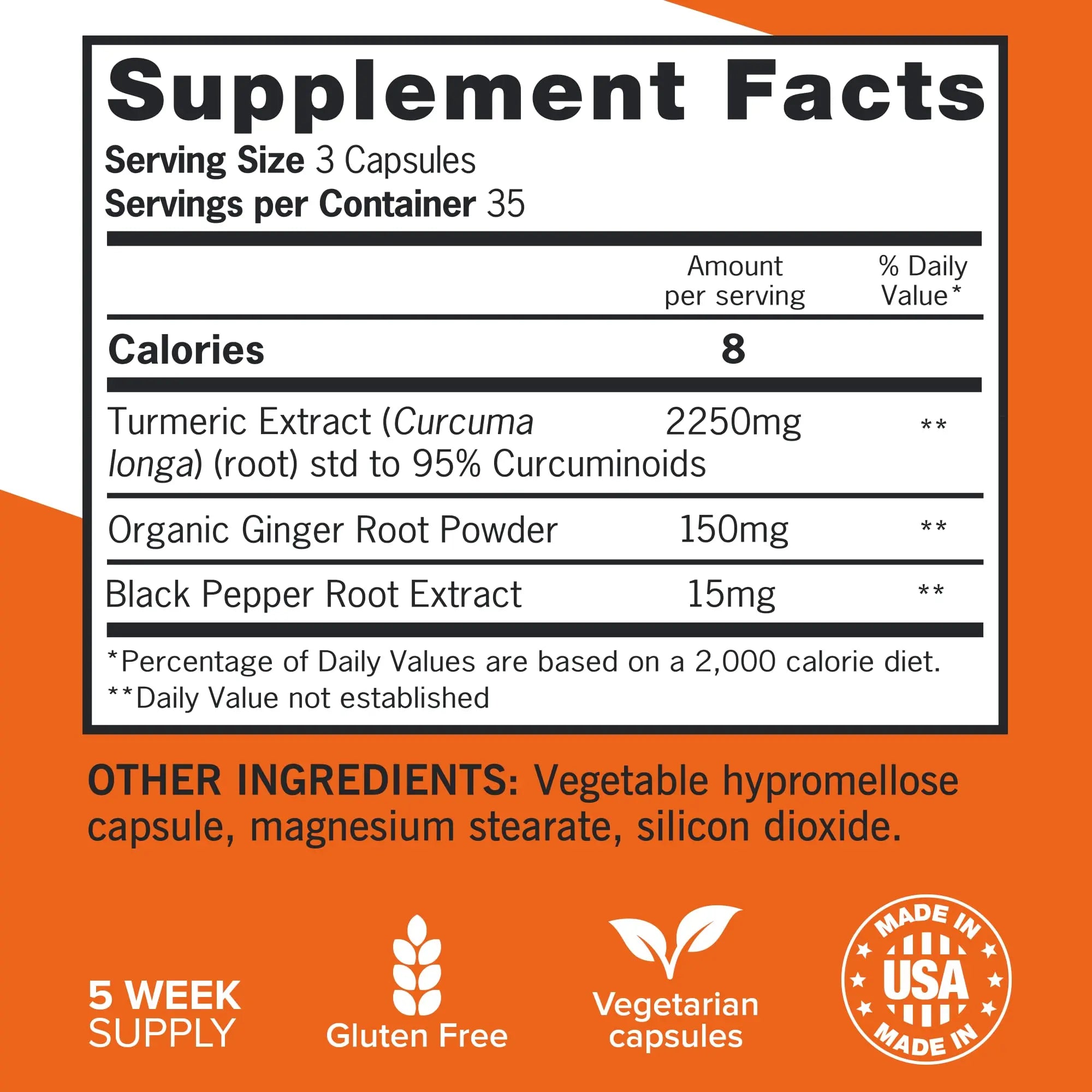 Qunol Turmeric Curcumin with Black Pepper & Ginger, 2400mg Turmeric Extract with 95% Curcuminoids, Extra Strength Supplement Qunol Au supplements
