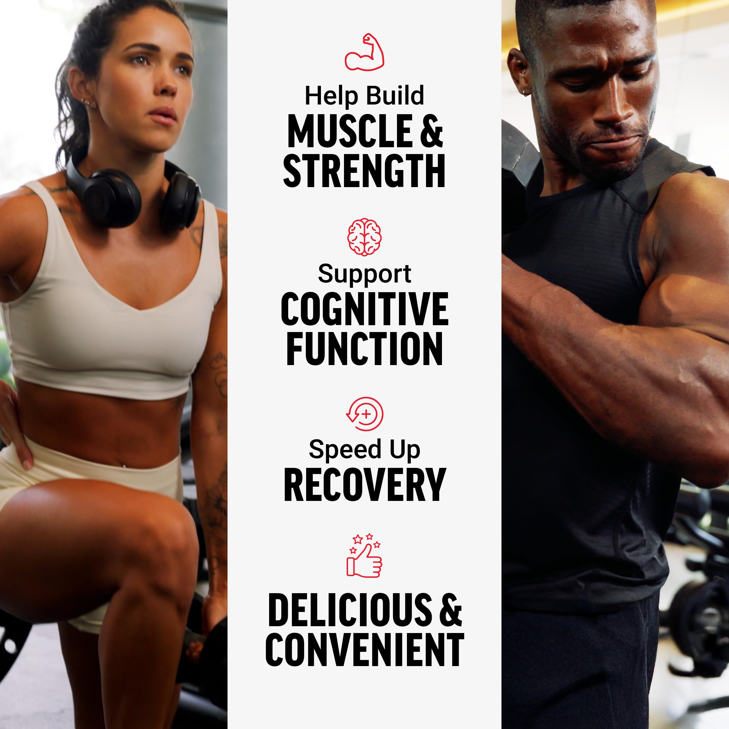 Force Factor Legendary Creatine Chews, 5g Creatine Monohydrate, Build Muscle, Improve Strength & Recovery, Support Memory & Cognitive Function, Sugar Free, Berry Blast, 60 Soft Chews Force Factor Au supplements