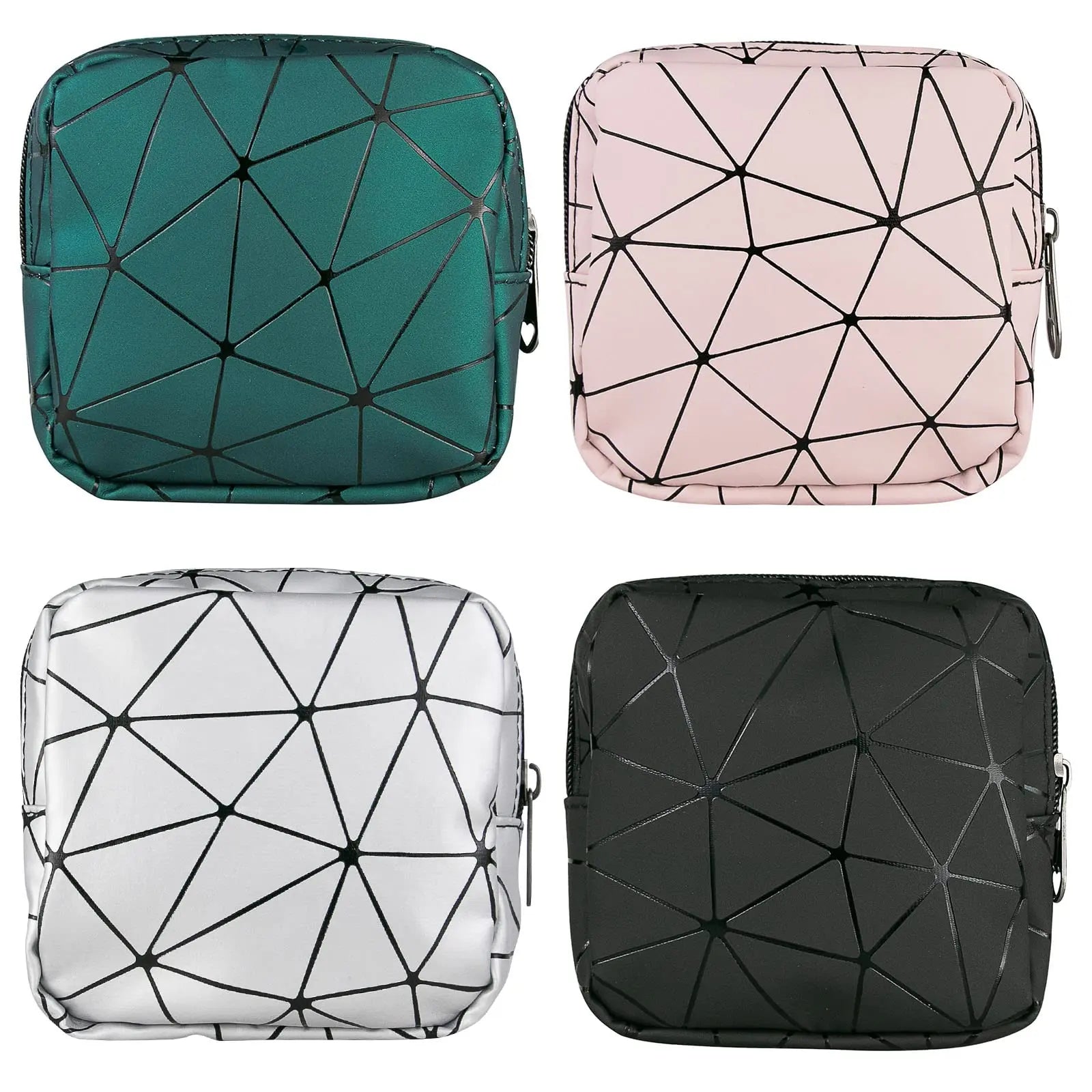 Sanitary Napkin Storage Bags 4PCS Menstrual Cup Pouches Nursing Pad Holder Tampon Bags Bisanzoya Au supplements