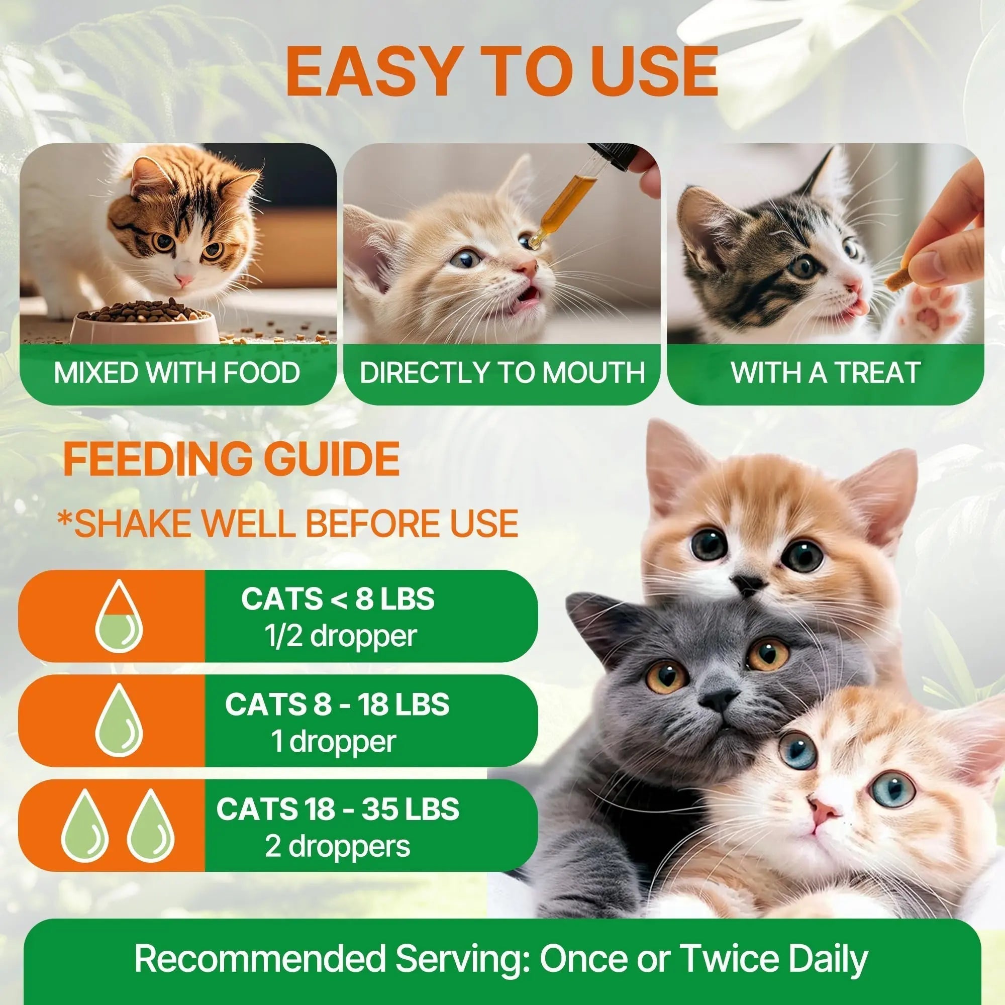 Cat Bladder Remedy for Stones & Crystals, Kidney StonesDissolver forCat- Urinary Free The Flow - Cat Urinary Tract Infection Treatment for Stones, Herbal CatUTI Remedy for Stone Relief & Prevention Qanoreth Au supplements