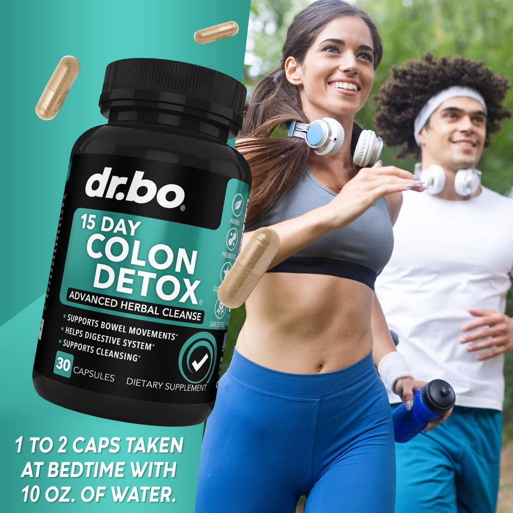 Colon Cleanser Detox for Weight Flush - 15 Day Intestinal Cleanse Pills & Probiotic - Fast Natural Laxative for Constipation Relief - Bowel Movement Supplements for Stomach Bloating, Gut Loss Support