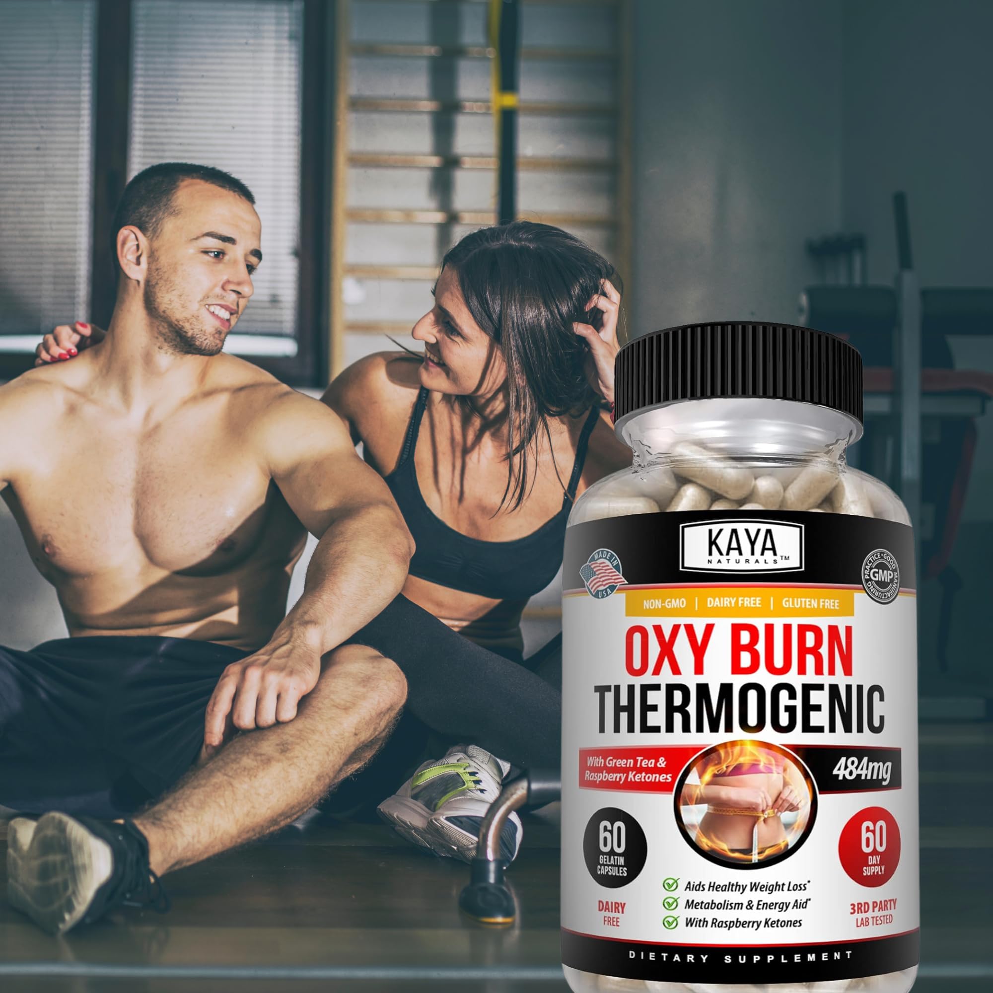 Kaya Naturals Oxy Burn - Weight Loss Pills for Women & Men - Appetite Suppressant Kaya Naturals Au supplements