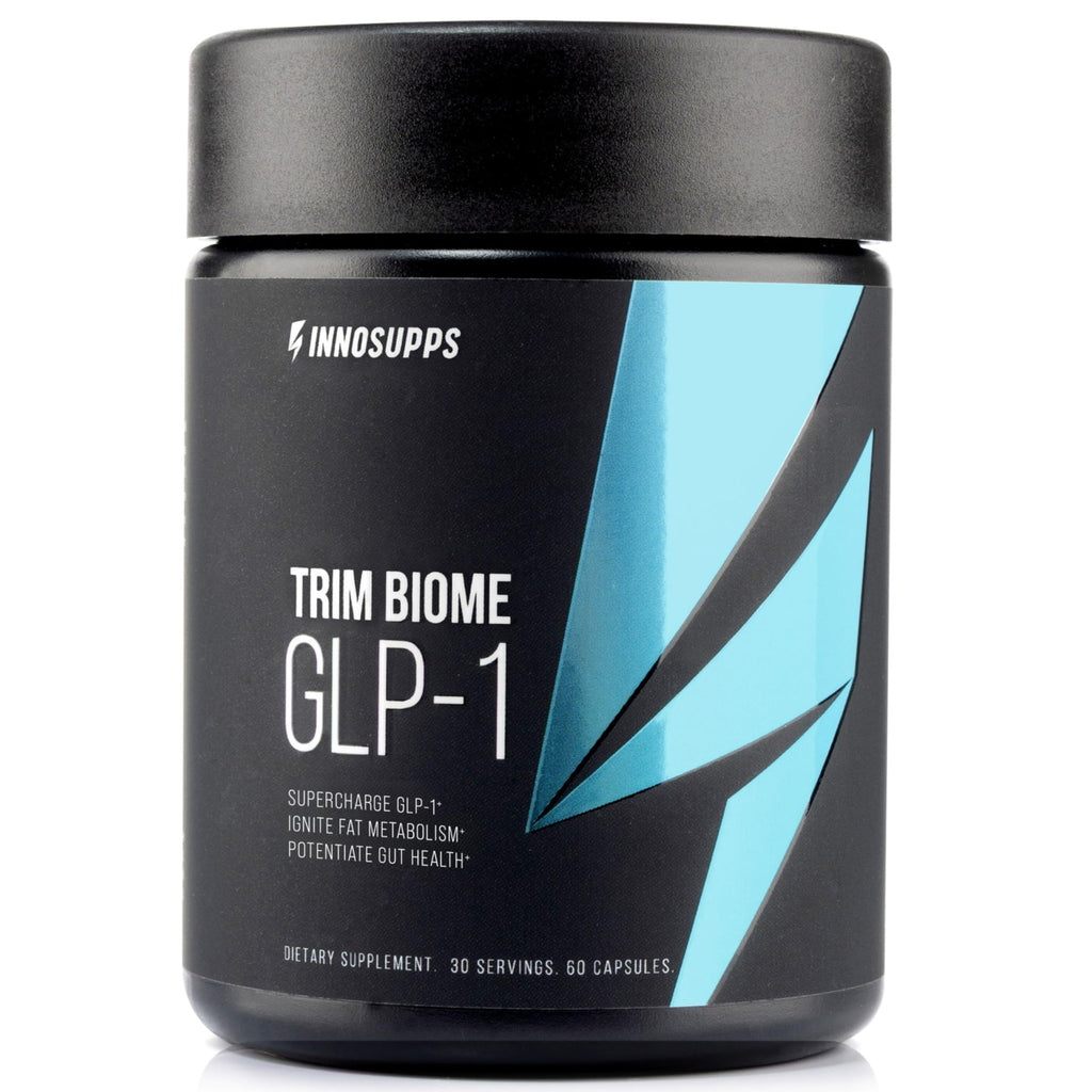 InnoSupps Trim Biome GLP-1 - Gut Health + Metabolic Support* - Prebiotic + Probiotic + Postbiotic - Akkermansia + Berberine - 60 Capsules. 30 Servings InnoSupps Au supplements