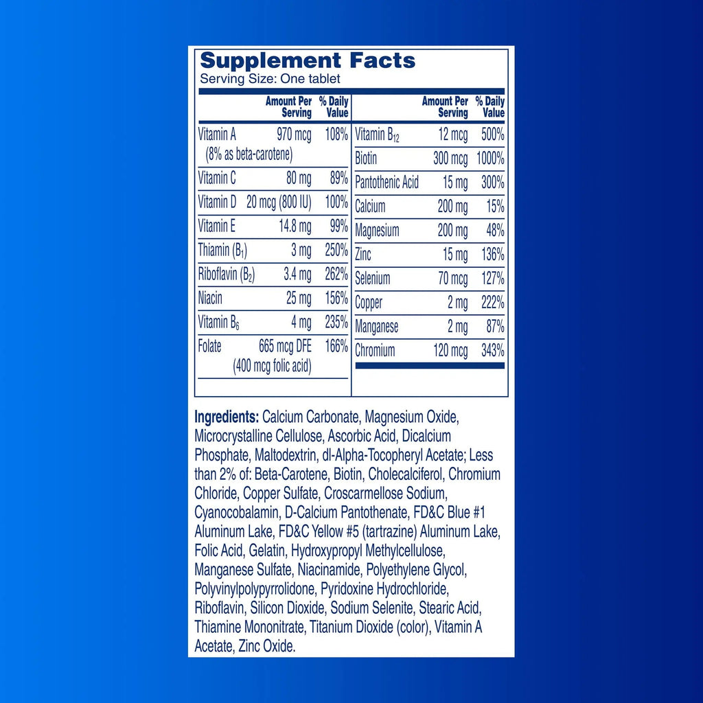One A Day Men’s Pro Edge Multivitamin, Supplement with Vitamin A,C,D, E and Zinc for Immune Health Support and Magnesium for Healthy Muscle Function, 50 Count ONE A DAY Au supplements