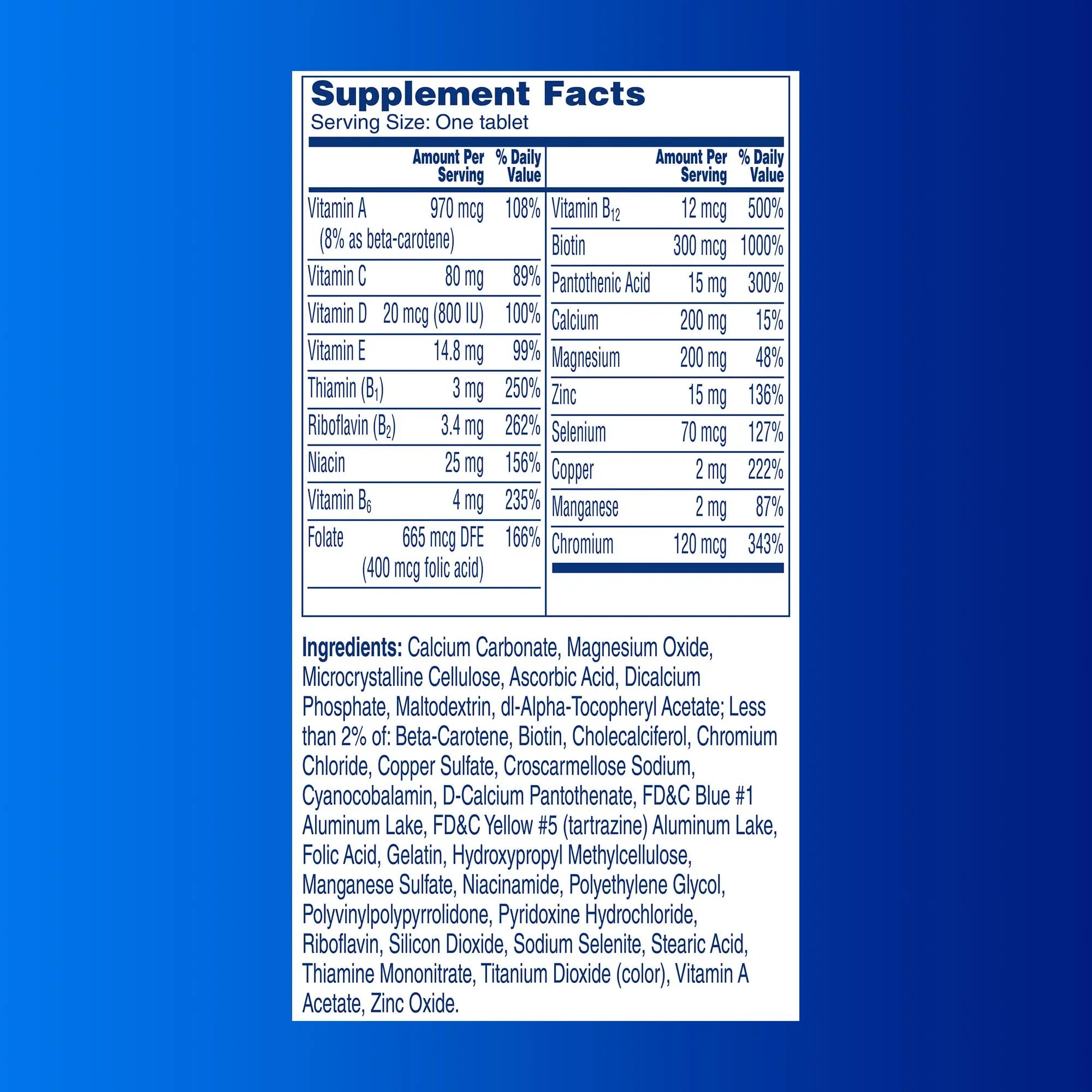 One A Day Men’s Pro Edge Multivitamin, Supplement with Vitamin A,C,D, E and Zinc for Immune Health Support and Magnesium for Healthy Muscle Function, 50 Count ONE A DAY Au supplements