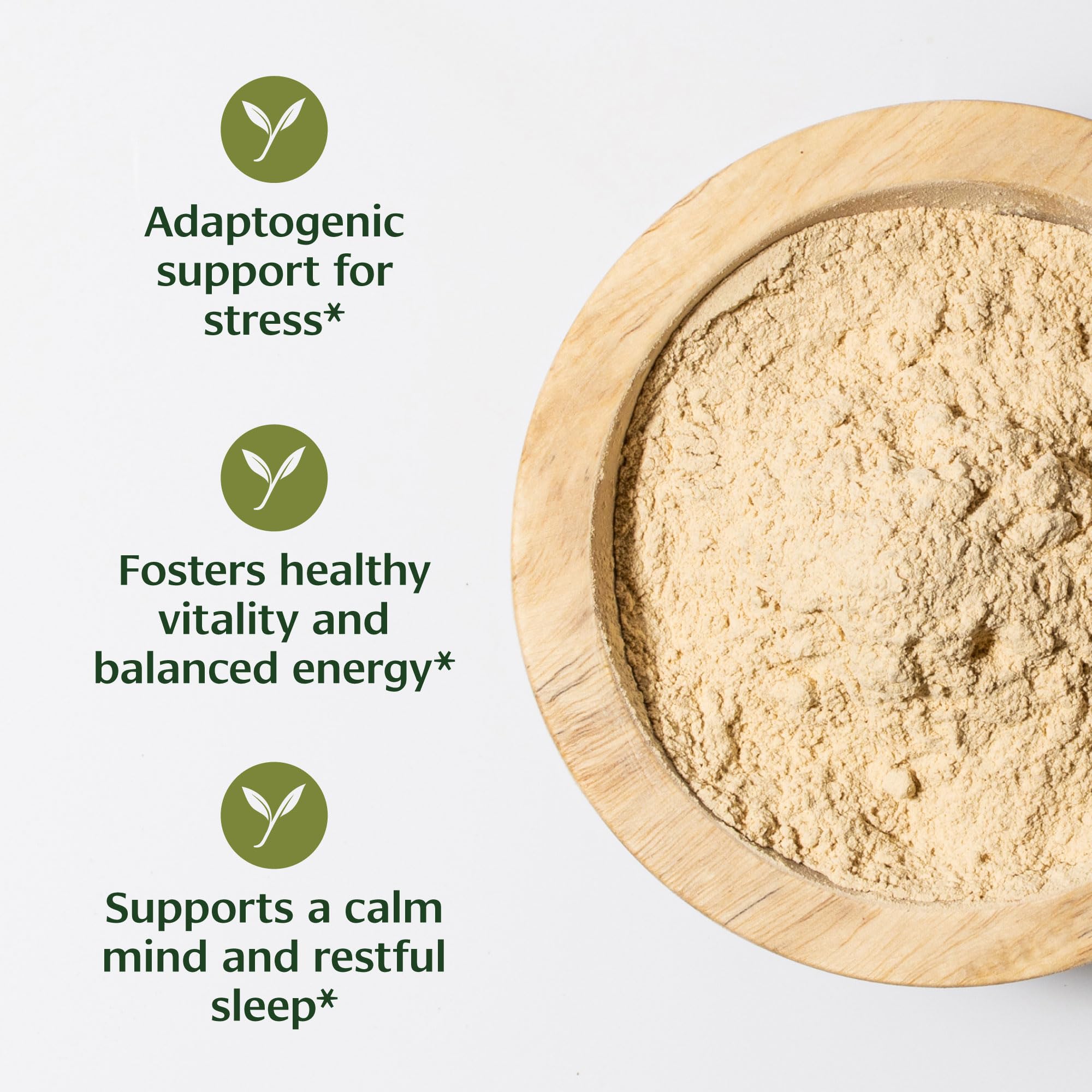 Banyan Botanicals Organic Ashwagandha Root Powder–1lb Bulk (504 Servings)Natural Cortisol Manager & Adrenal Support–Stress Relief, Better Sleep & Energy–Adaptogen for Smoothies & Moon Milk–Vegan,FFL* Banyan Botanicals Au supplements