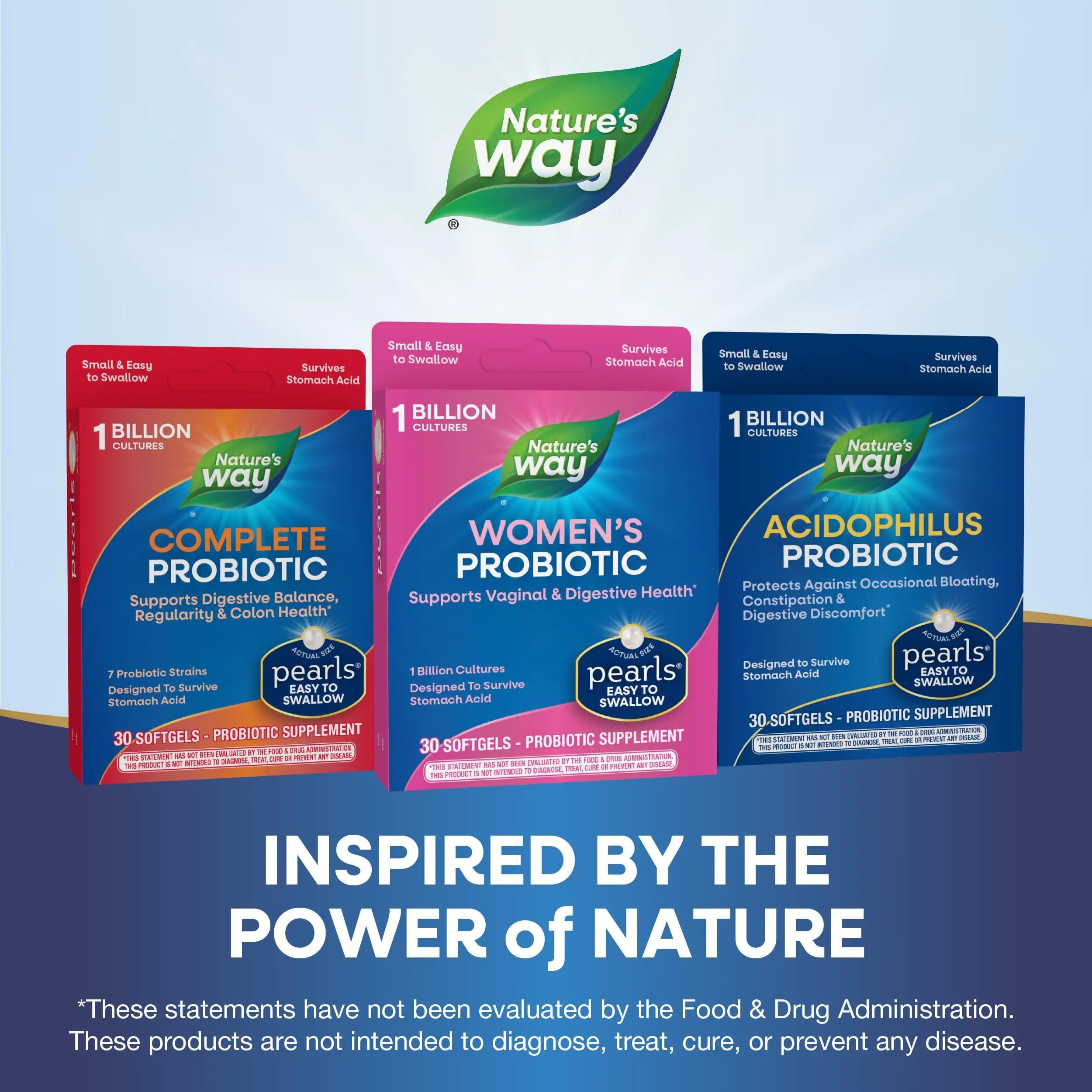 Nature's Way Women's Probiotic Pearls, Supports Vaginal and Digestive Health*, 1 Billion Live Cultures Nature's Way Au supplements