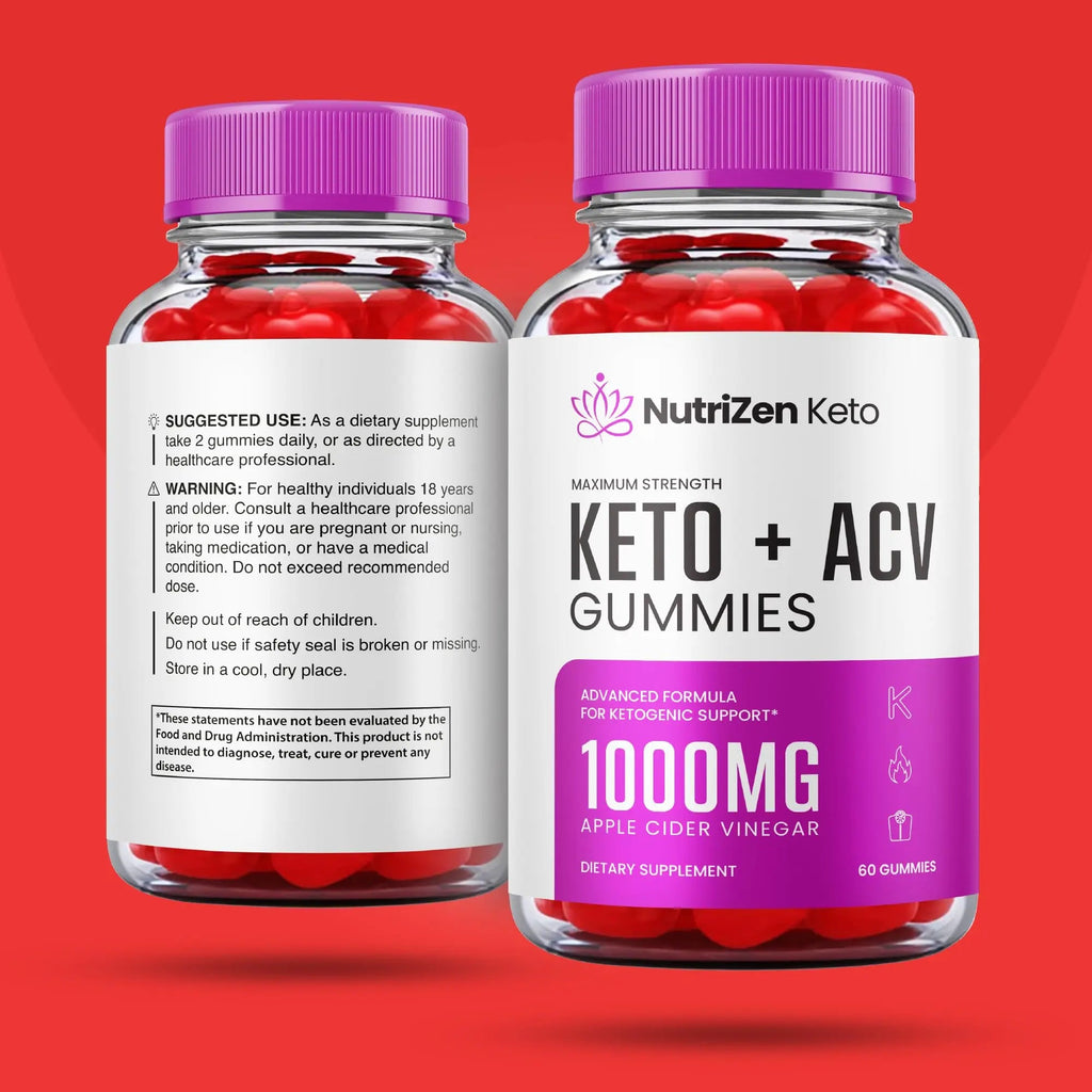 (5 Pack) Nutrizen Keto Acv Gummies - Official Formula - Nutrizen Keto + Acv Gummies Healthly Au supplements