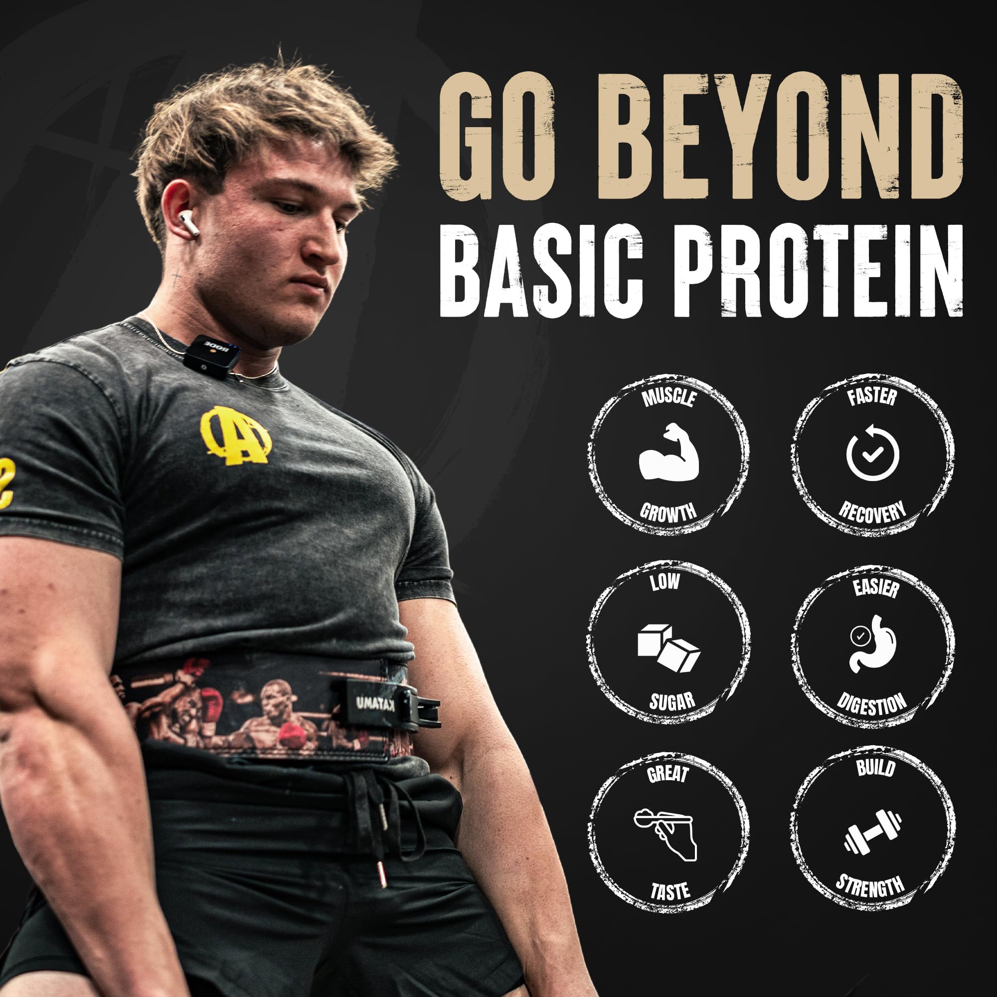 Animal Whey Isolate Protein Powder - Loaded for Pre & Post Workout Muscle Builder and Recovery with Digestive Enzymes for Men & Women - 25g Protein, Great Taste, Low Sugar - Vanilla 2 lbs