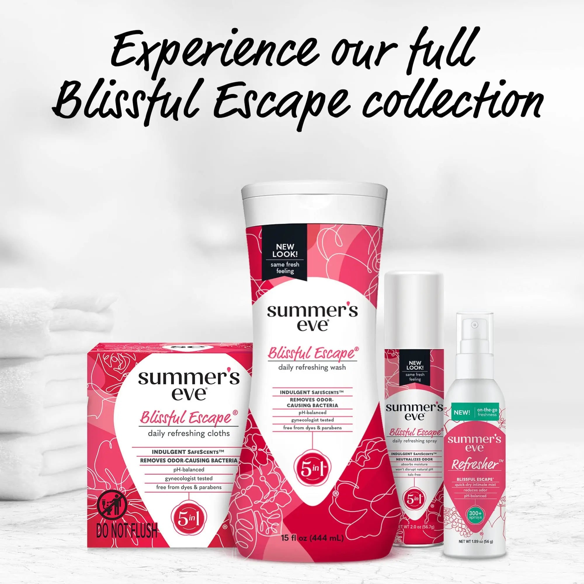 Summer's Eve Blissful Escape Daily Refreshing Feminine Spray, 2 oz, 3 Pack Summer's Eve Au supplements