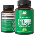 Raw Desiccated Thyroid Supplement. Grass Fed New Zealand Beef Neck & Thyroid Gland Capsules for Women and Men. Ancestral Living Ethically Sourced Bovine Supplements for Energy and Metabolism Support Peak Performance Au supplements