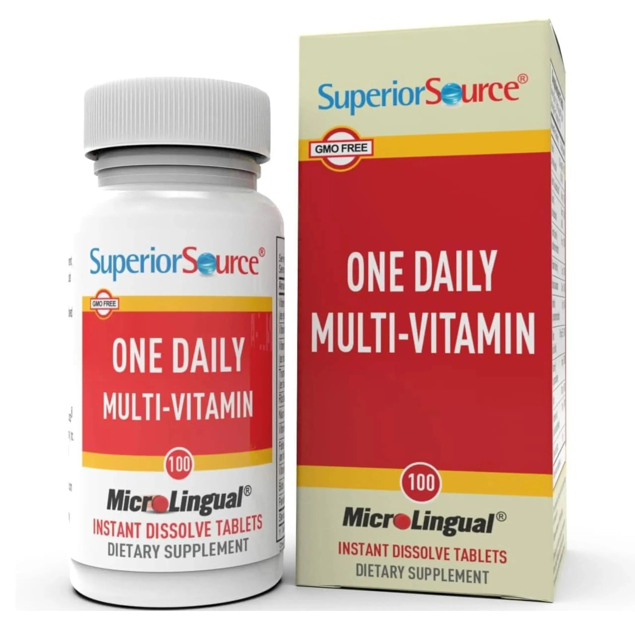 Superior Source One Daily Multi-Vitamin - Daily Supplement Supports Bone Strength, Immune System Function & More Superior Source Au supplements