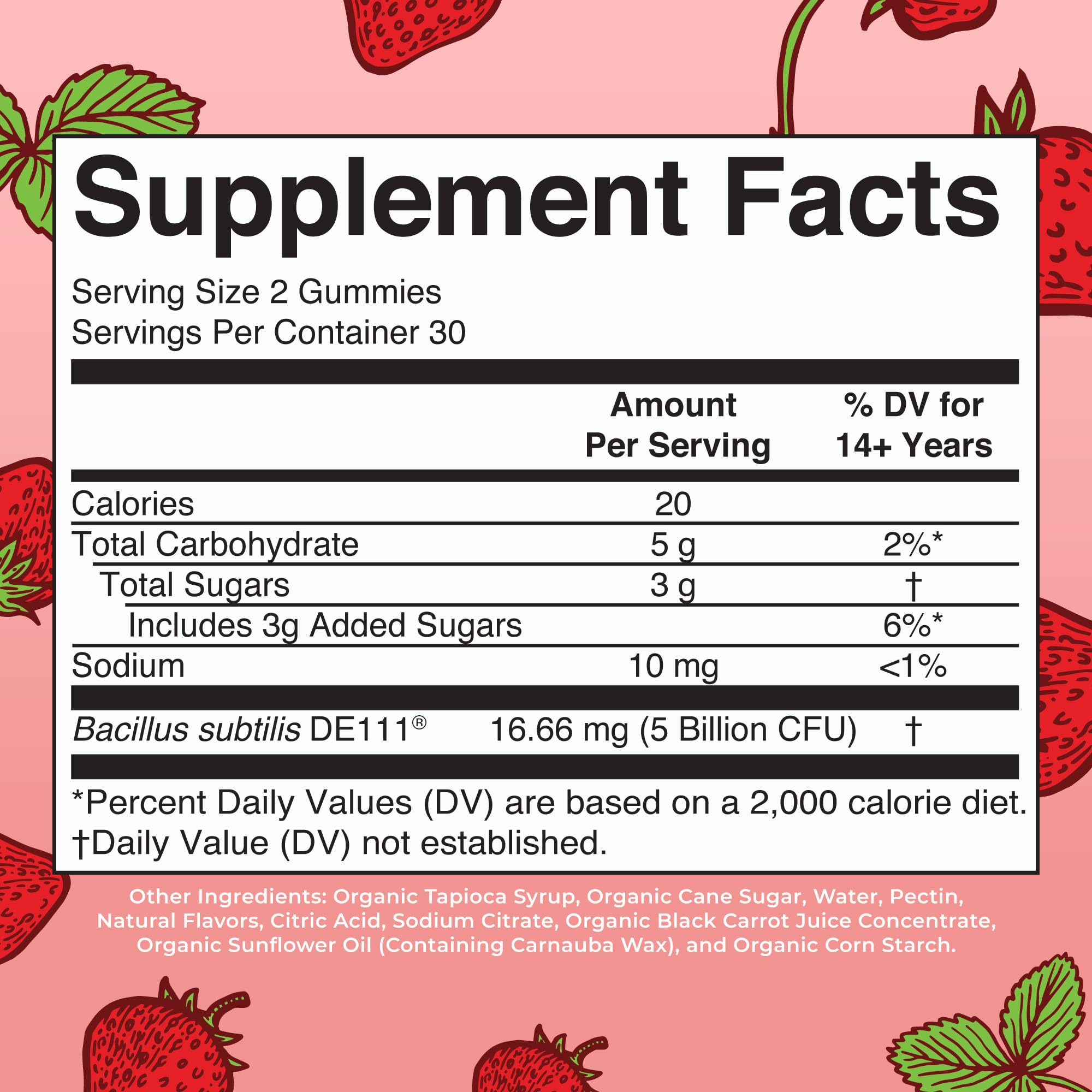 MARYRUTH'S USDA Organic Probiotic Gummies Probiotic Digestive Support | Immune Support | Digestive & Gut Health Supplement | 5 Billion CFU