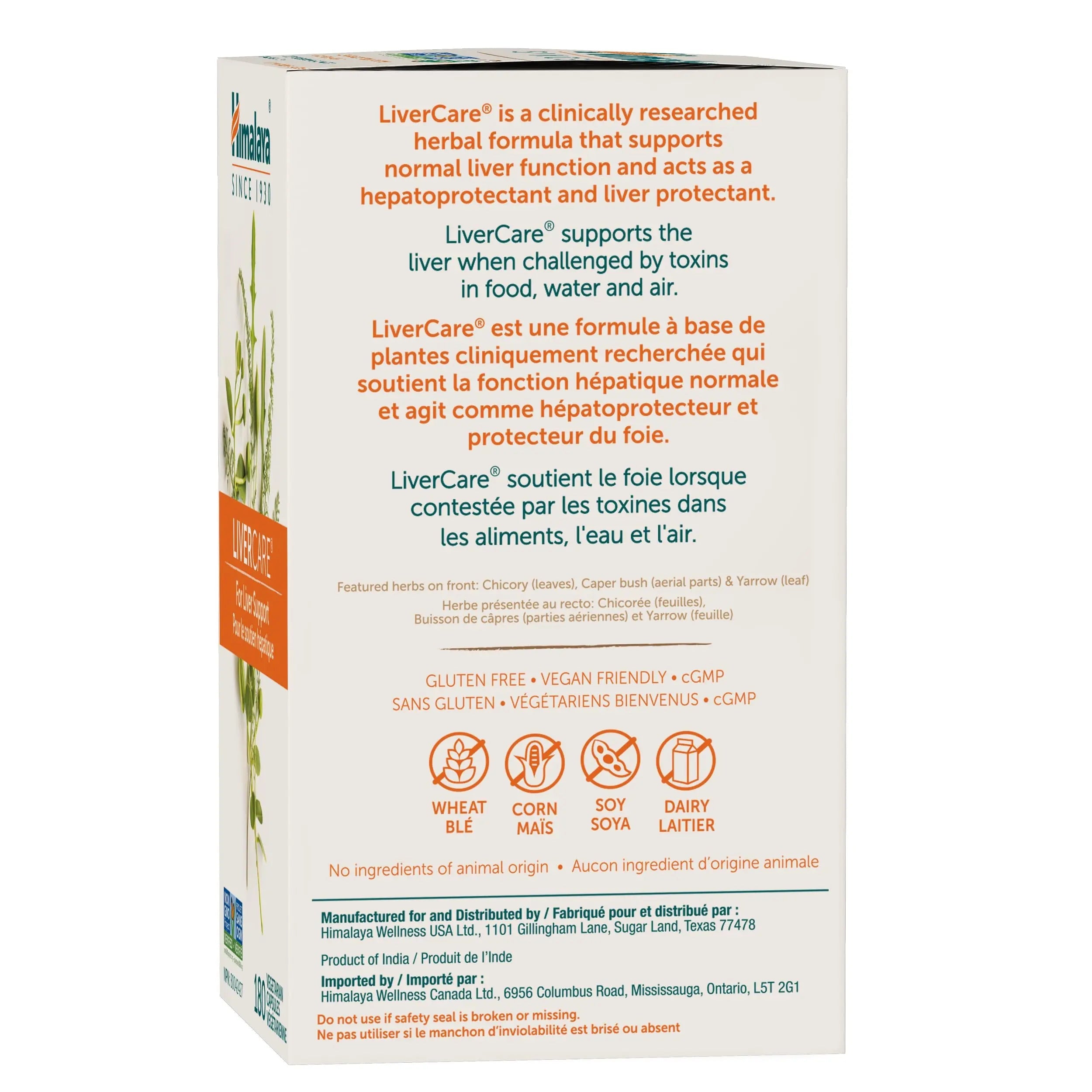 Himalaya LiverCare for Liver Cleanse and Liver Detox, 375 mg, 180 Capsules Himalaya Au supplements